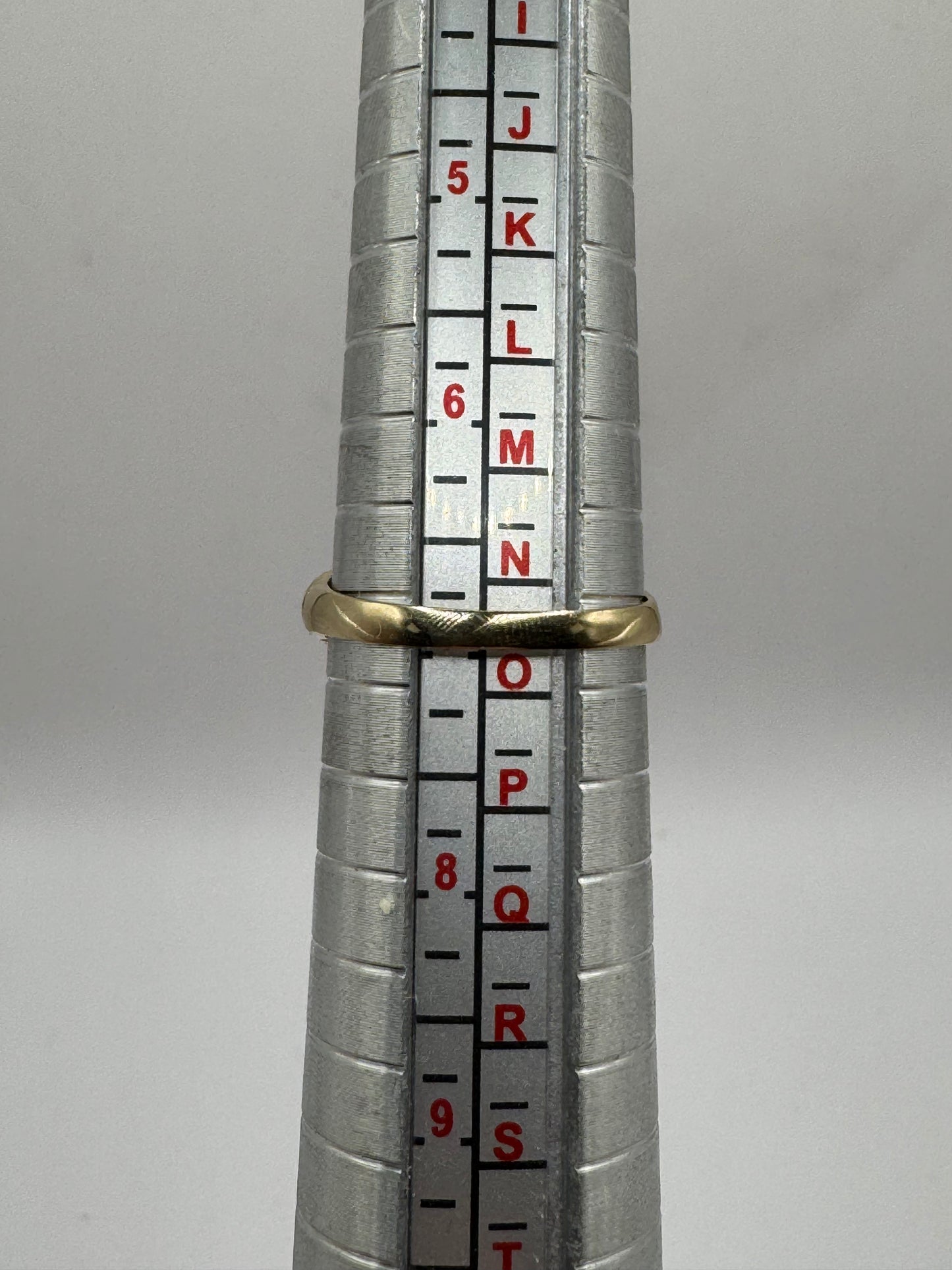 9ct Gold Corrugated Band Ring