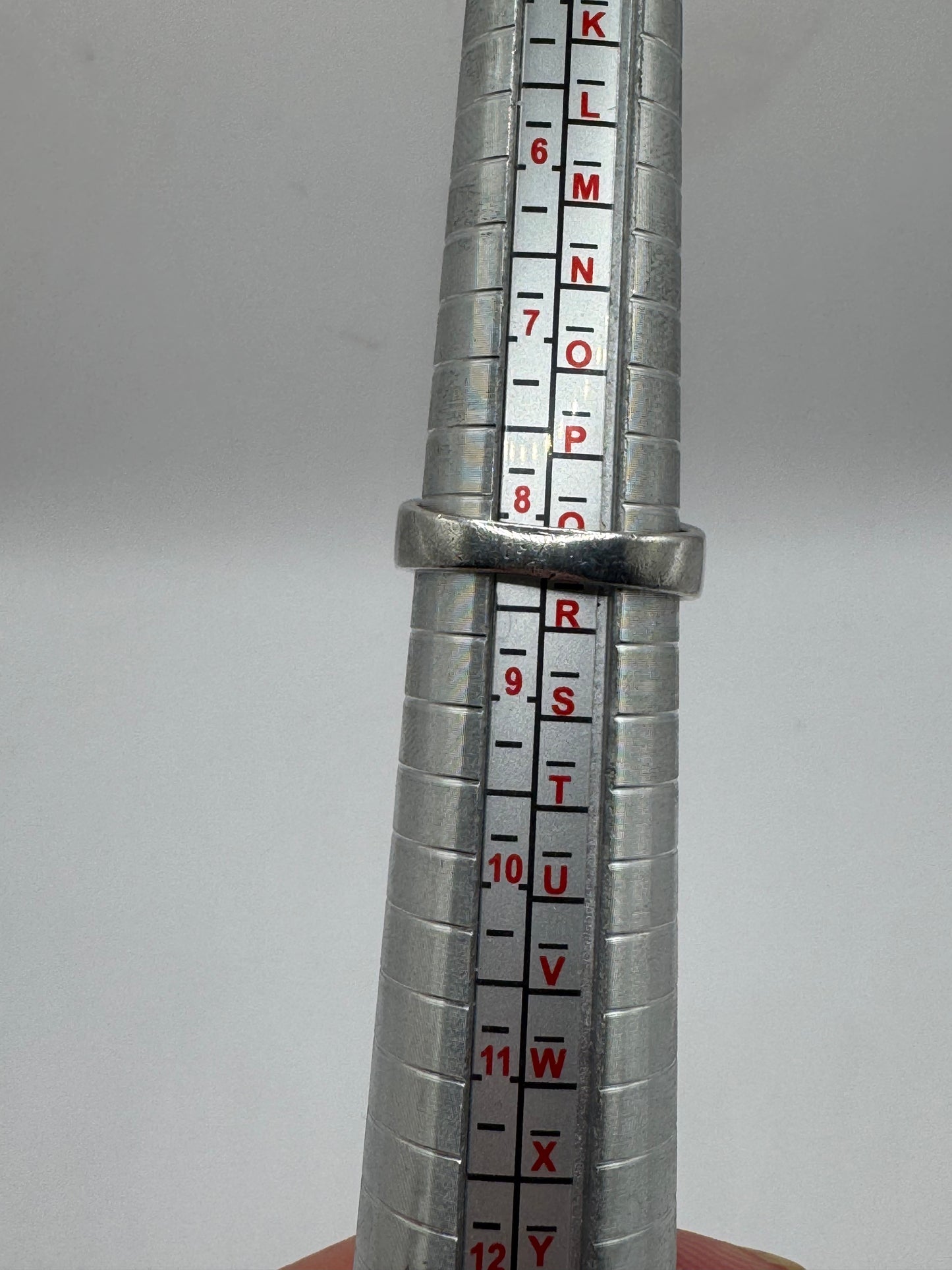 Stirling Silver Greek Key Ring