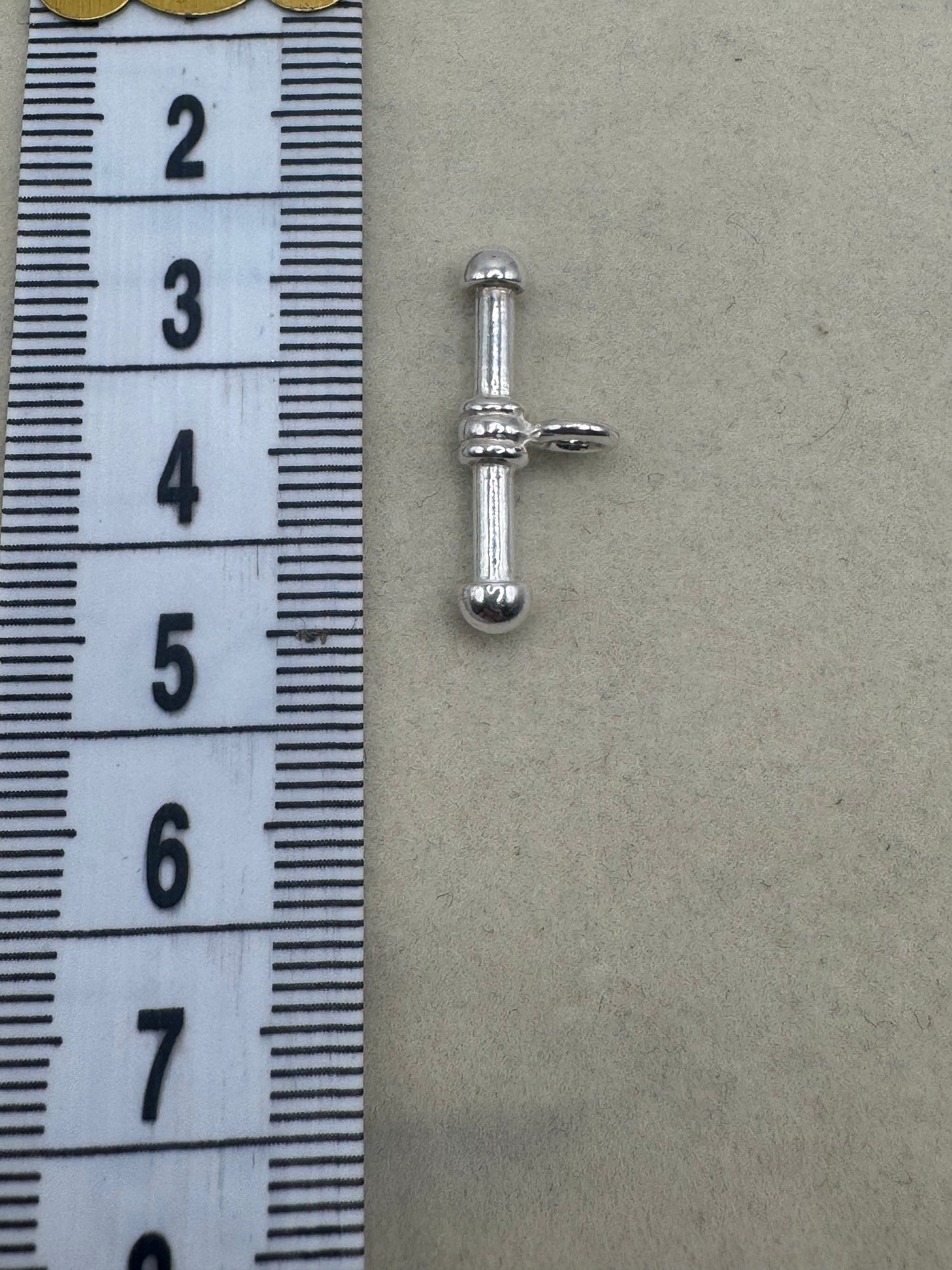 Stirling Silver T- Bar Pendant