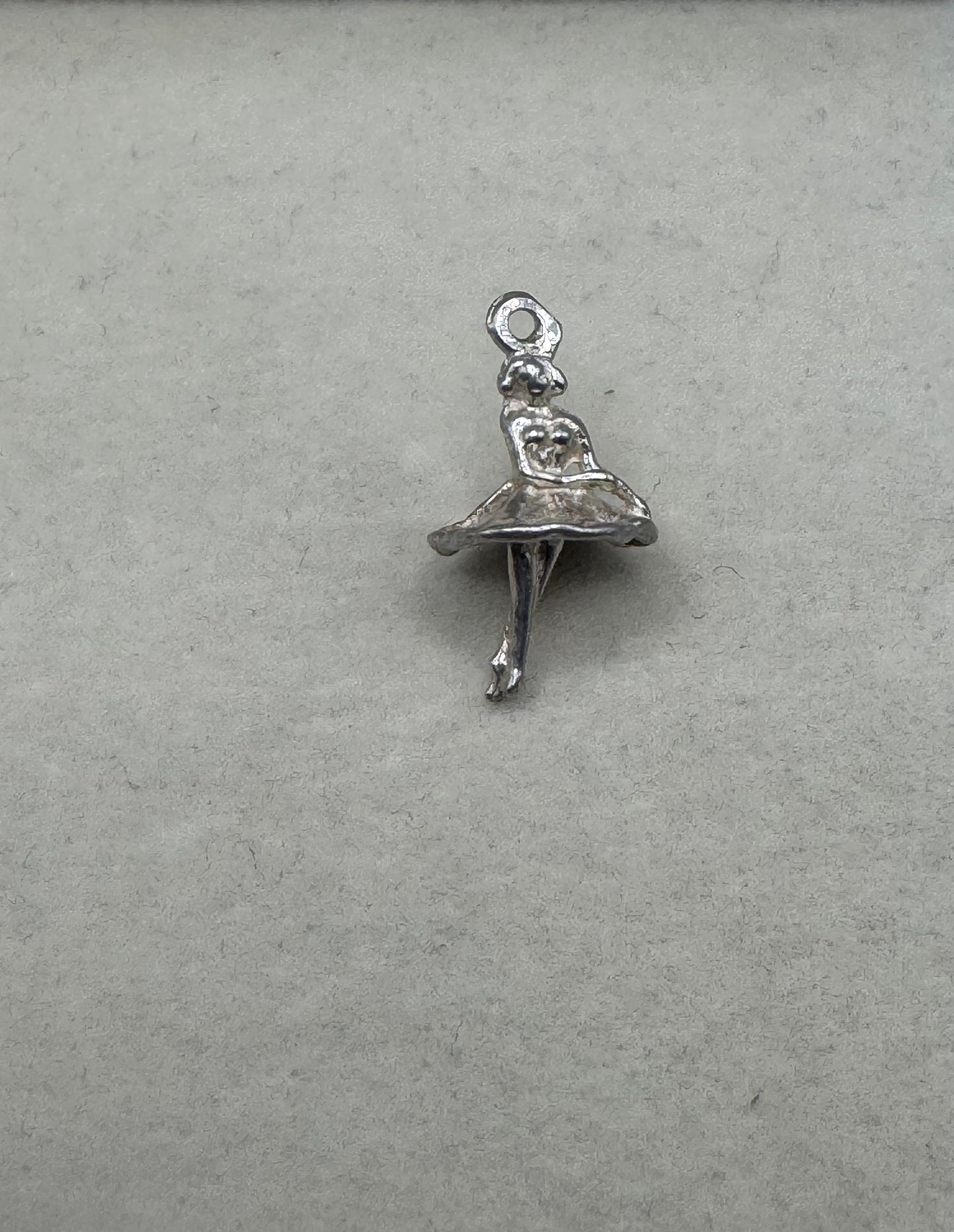 Stirling Silver ballerina Charm