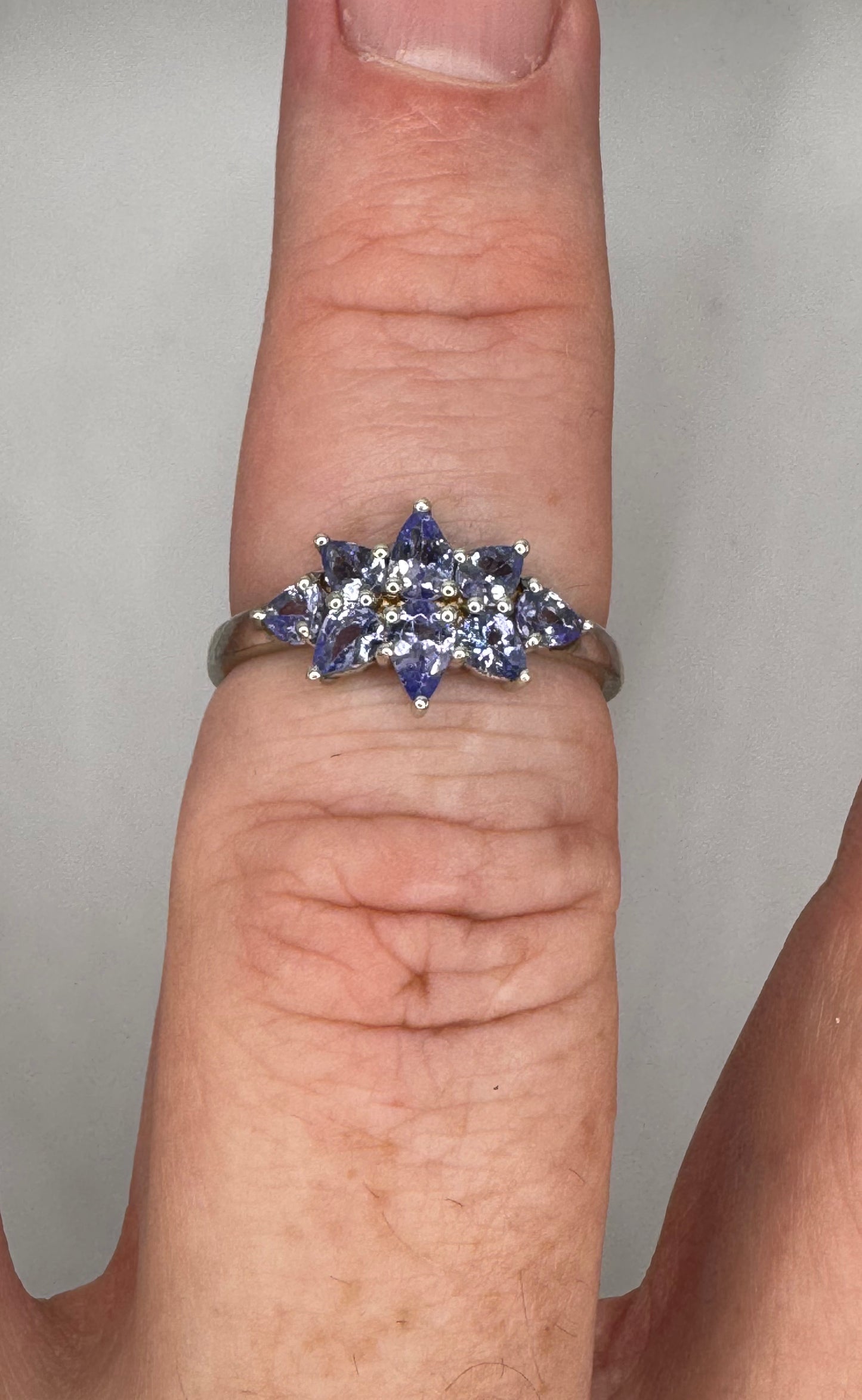 Stirling Silver Tanzanite Ring