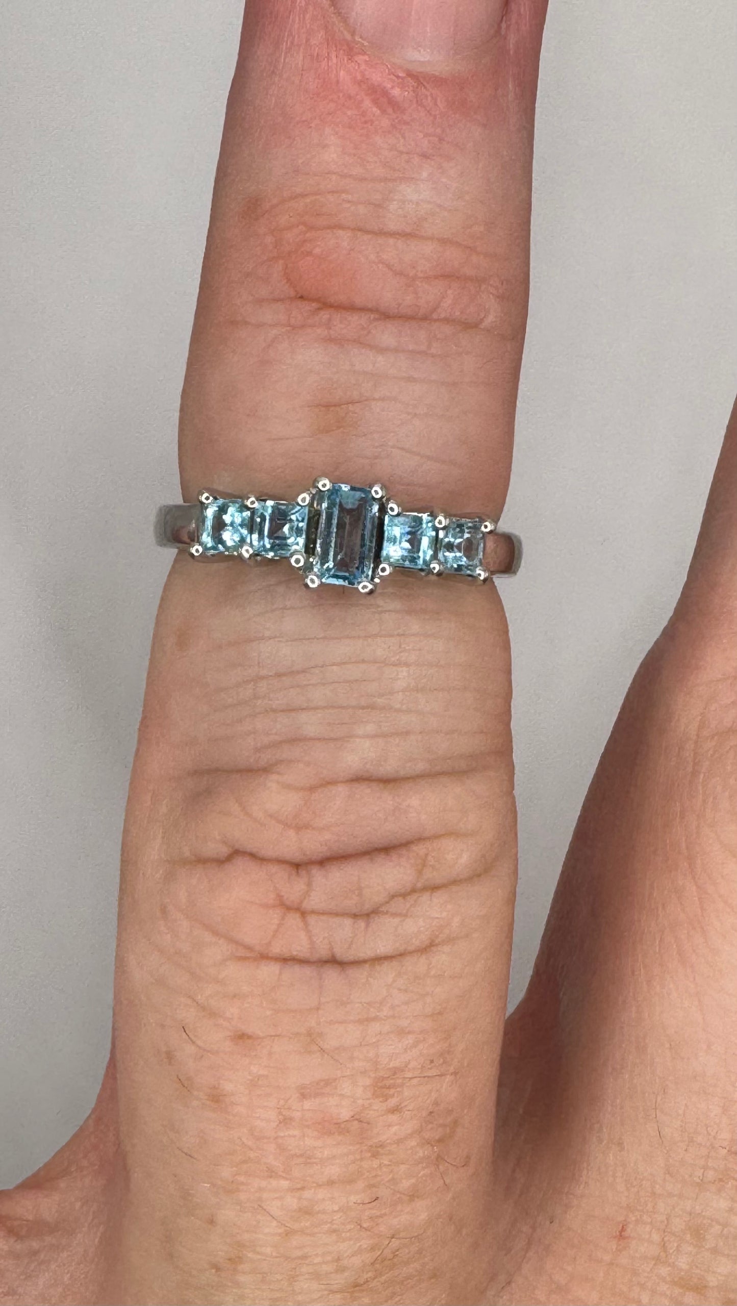 Stirling Silver Topaz Ring