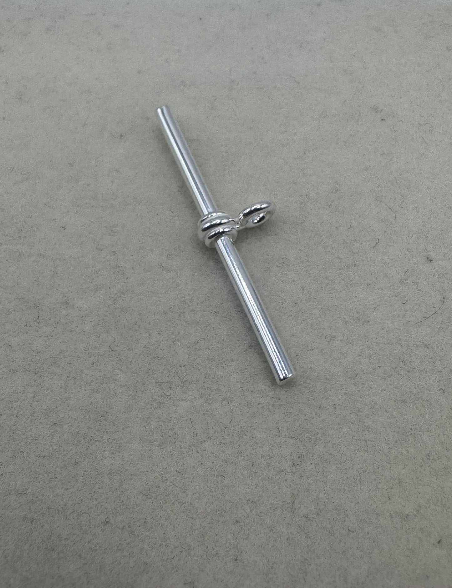 Stirling Silver T- Bar Pendant