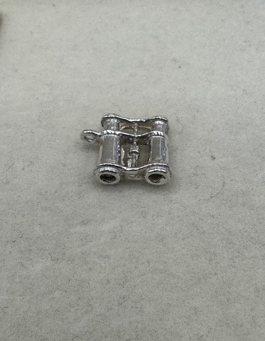 Stirling Silver binoculars Charm