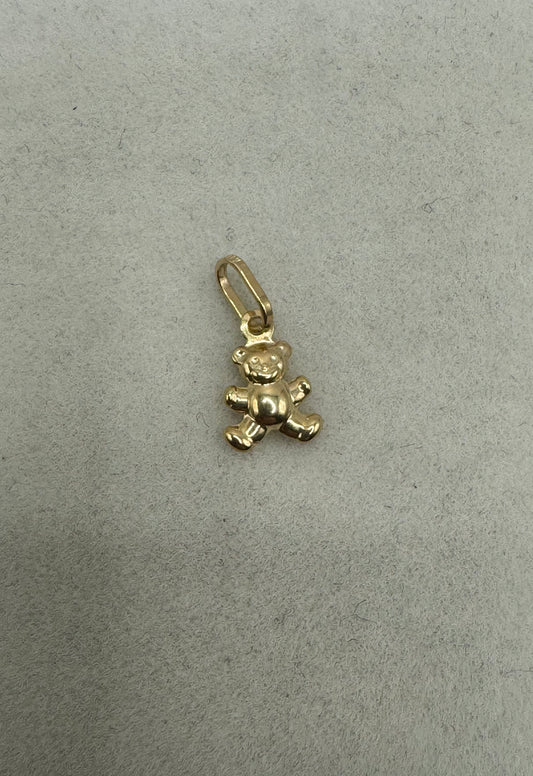 9ct Gold Miniature Bear Charm