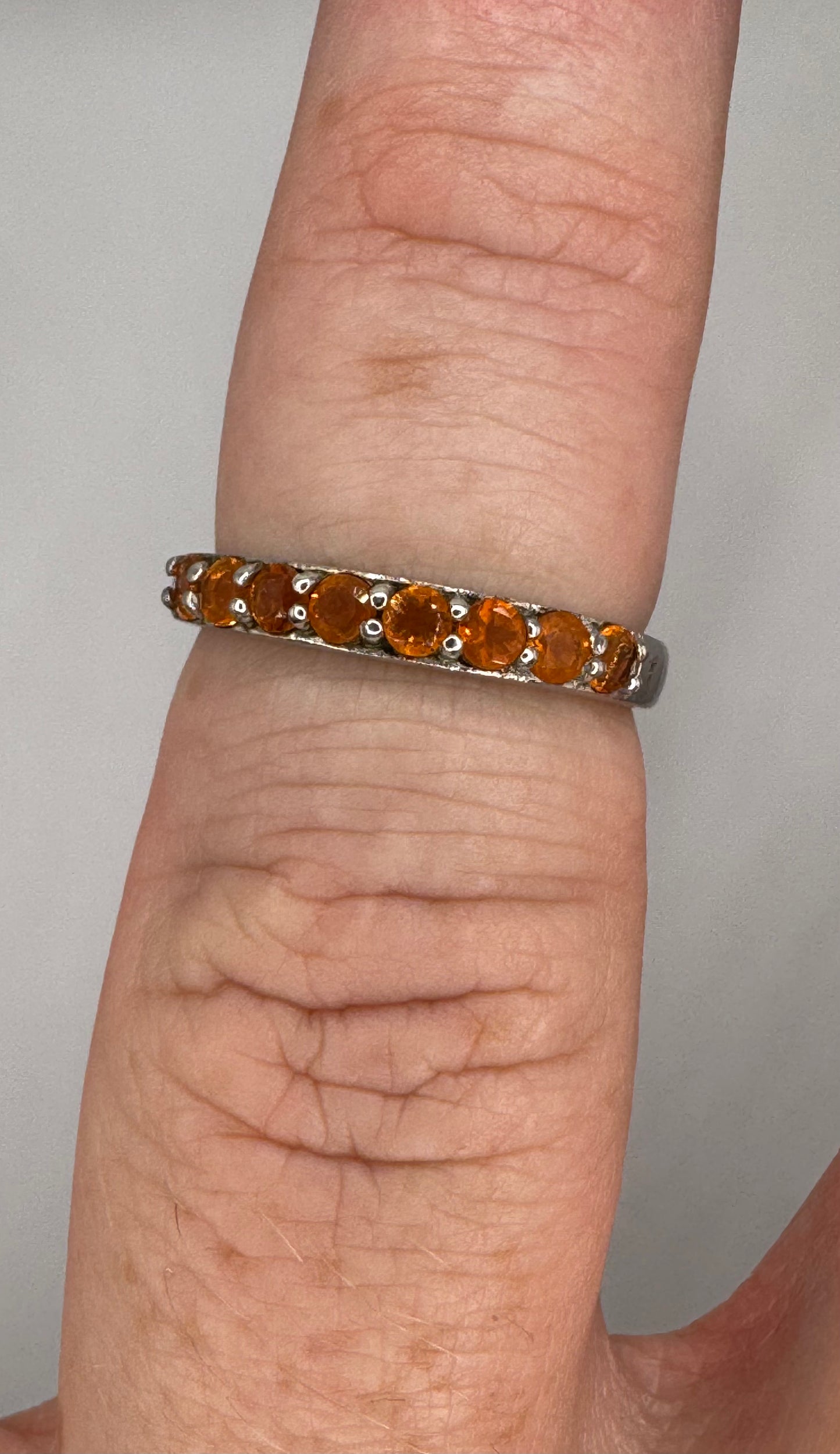 Stirling Silver Citrine Ring