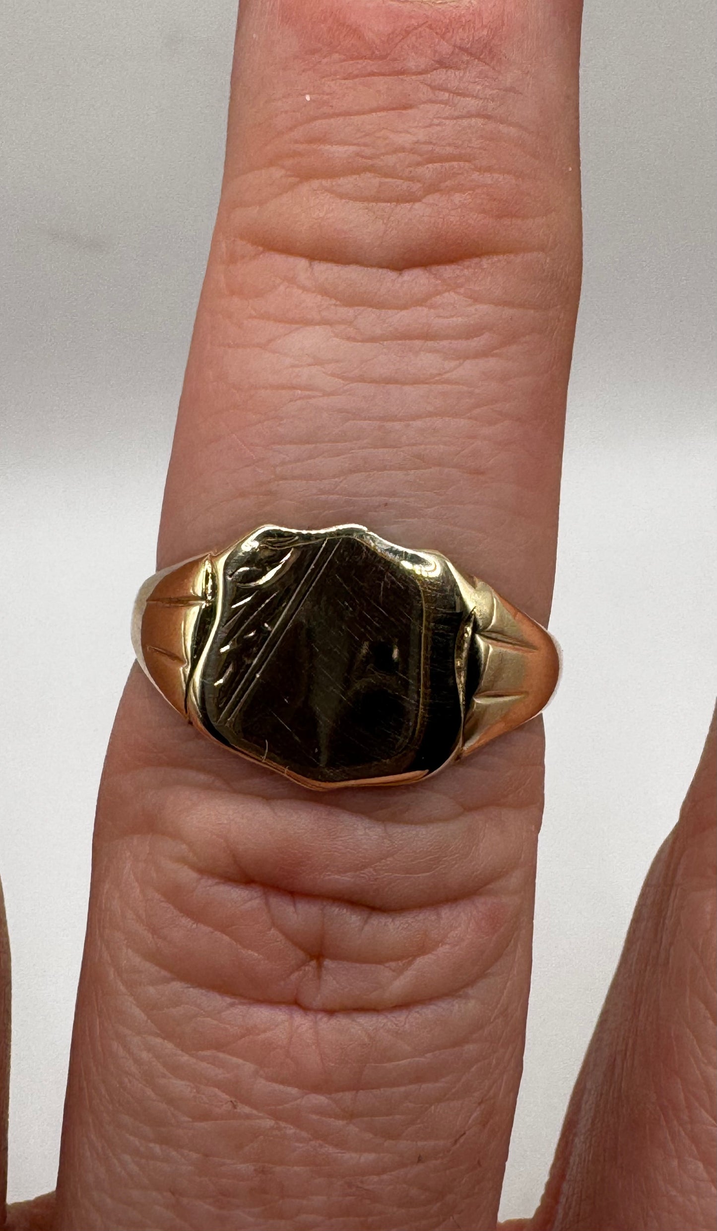 9ct Gold Signet Ring