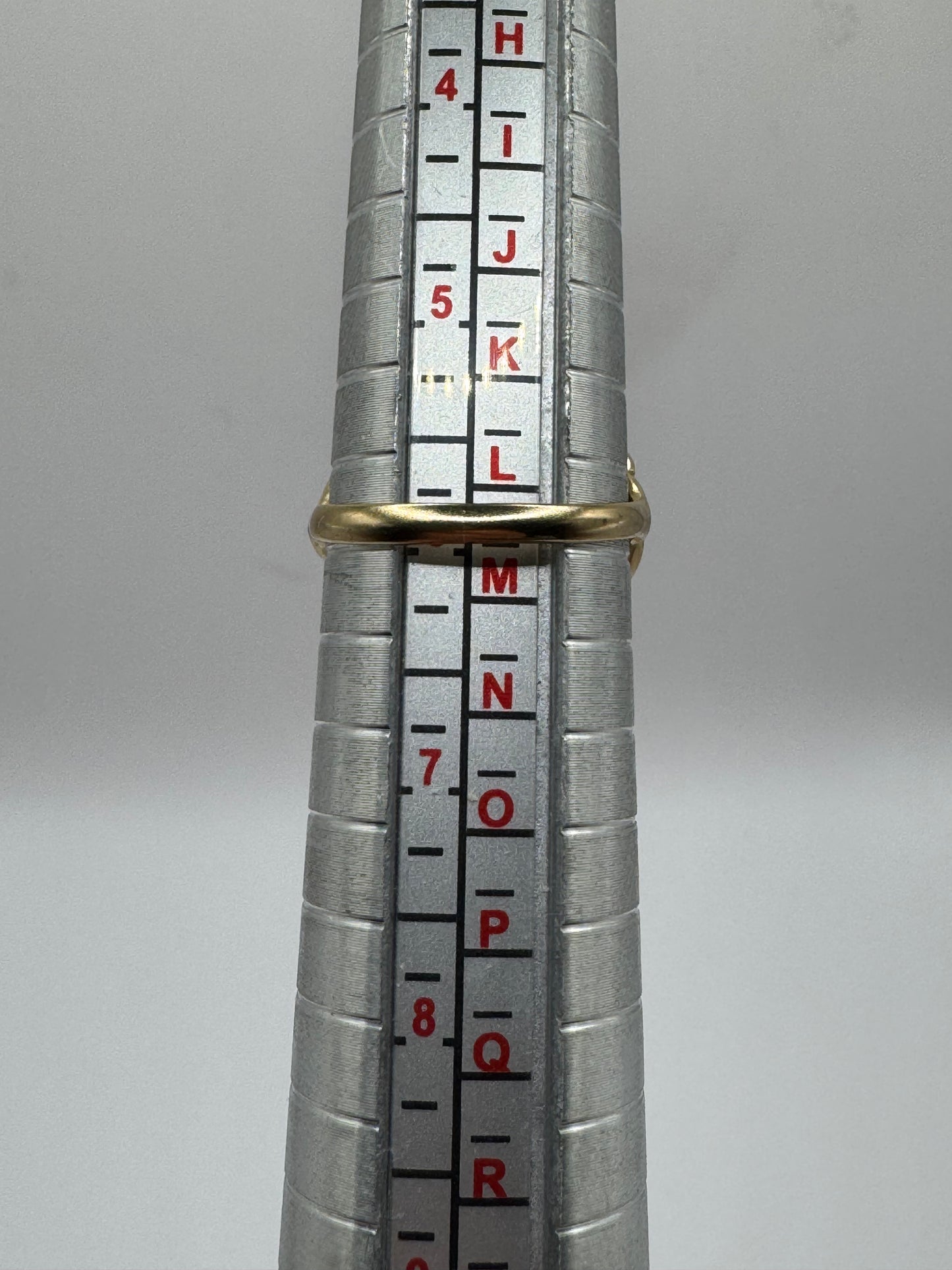 9ct Gold Heavy Amber Ring