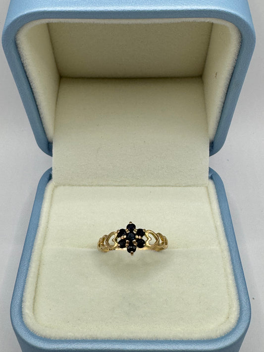 9ct Gold Sapphire Ring