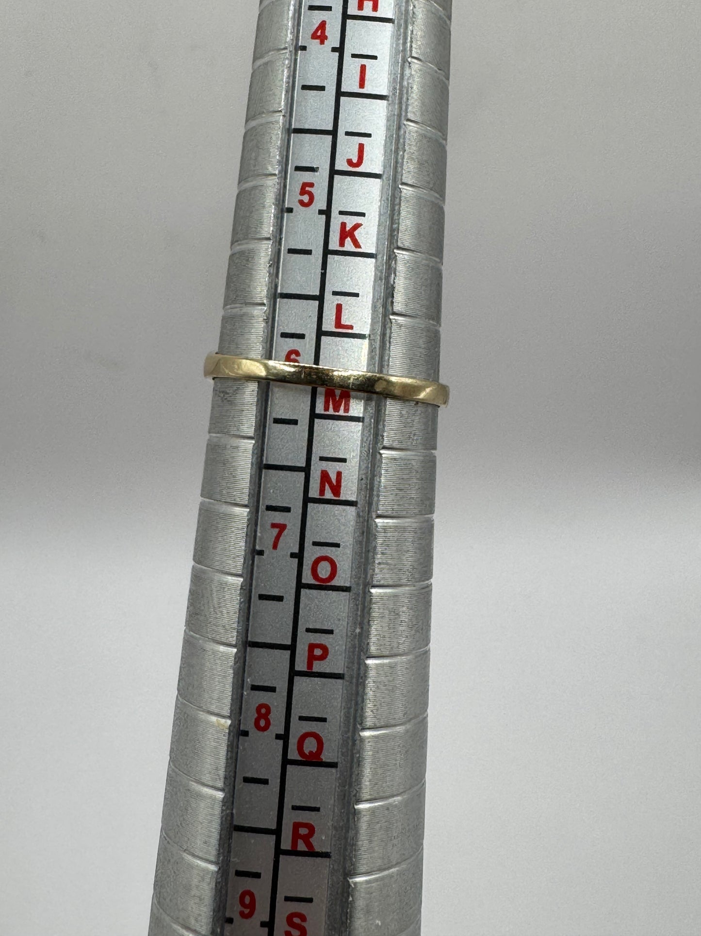 9ct Gold Ruby Gypsy Ring