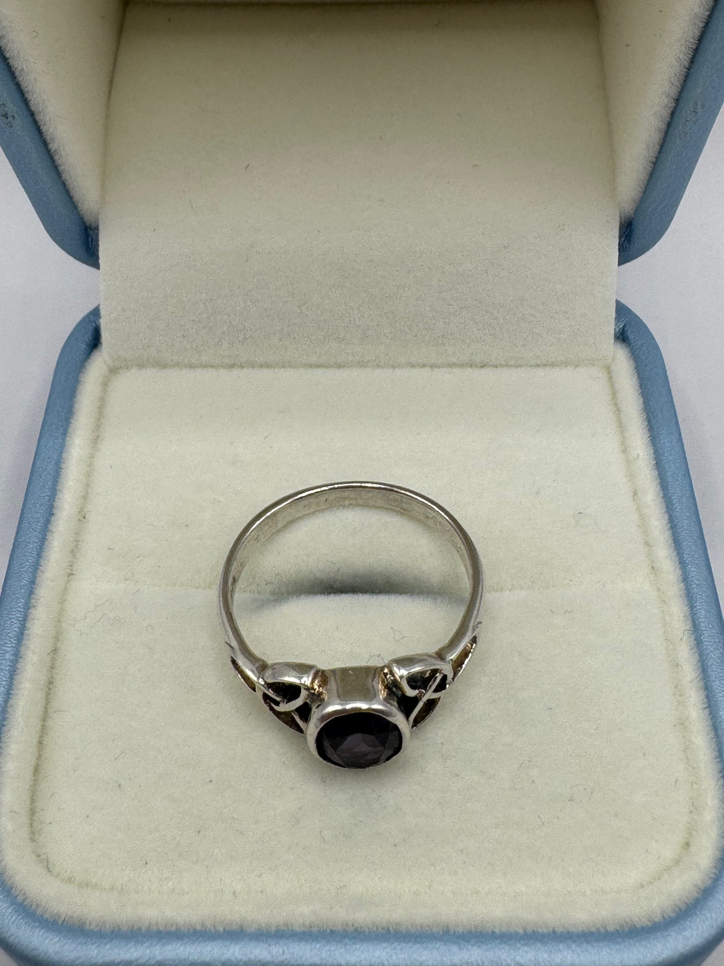 Stirling Silver Amethyst Ring