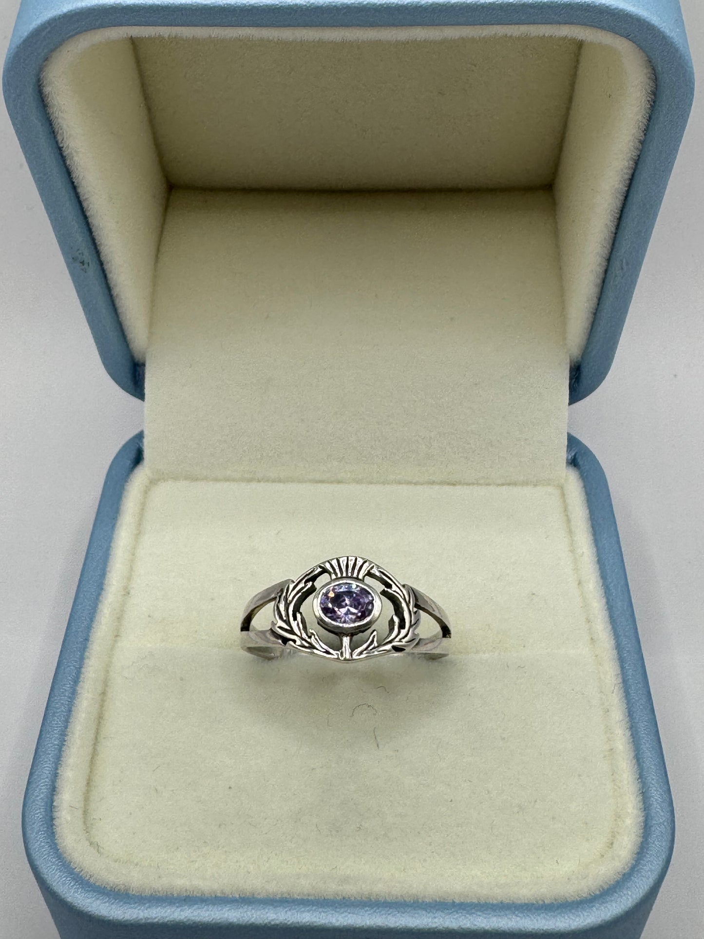 Stirling Silver Tanzanite Ring