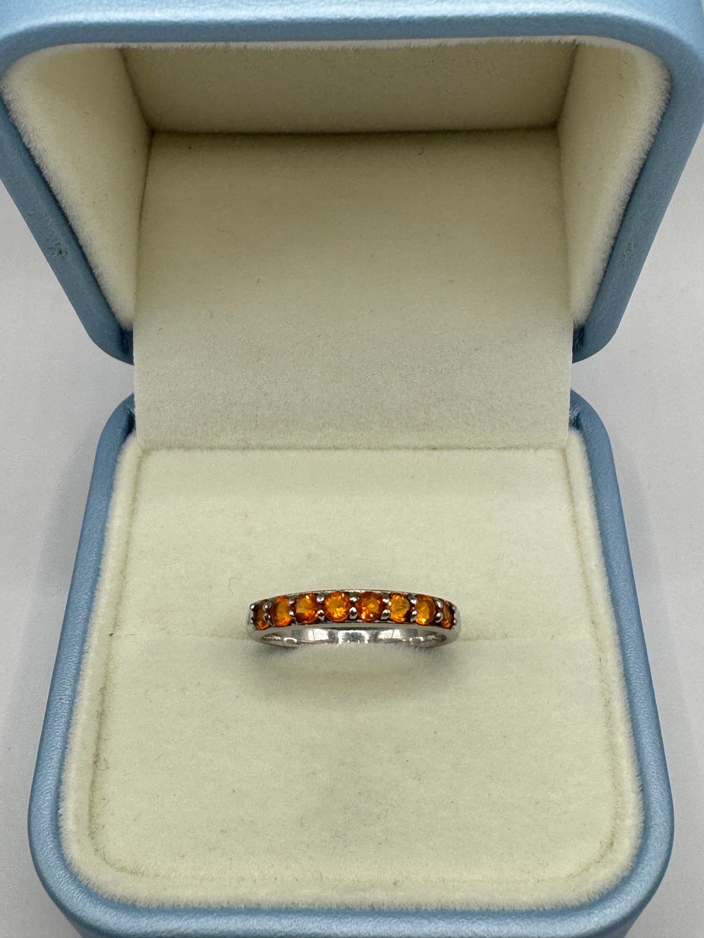 Stirling Silver Citrine Ring