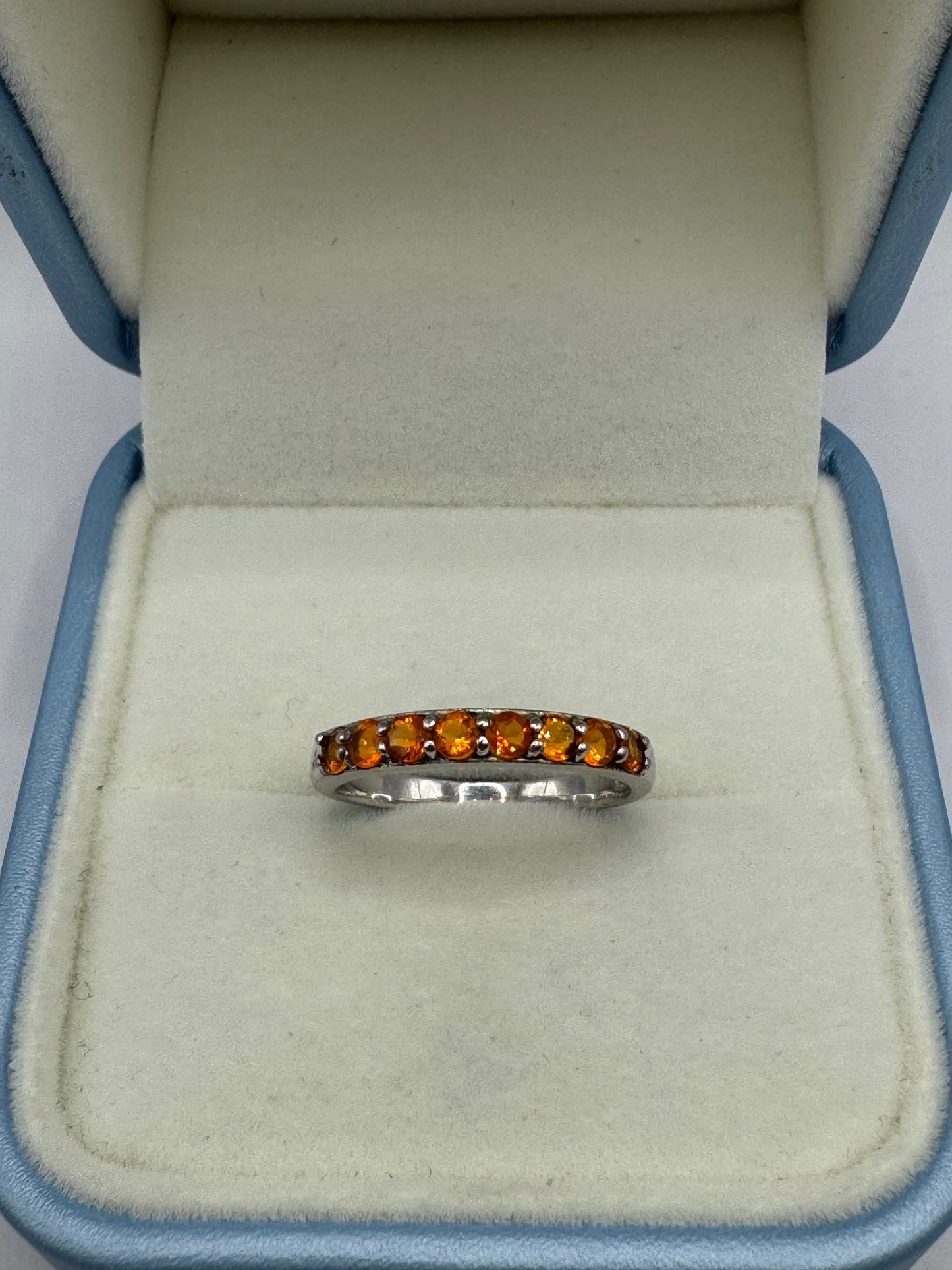 Stirling Silver Citrine Ring