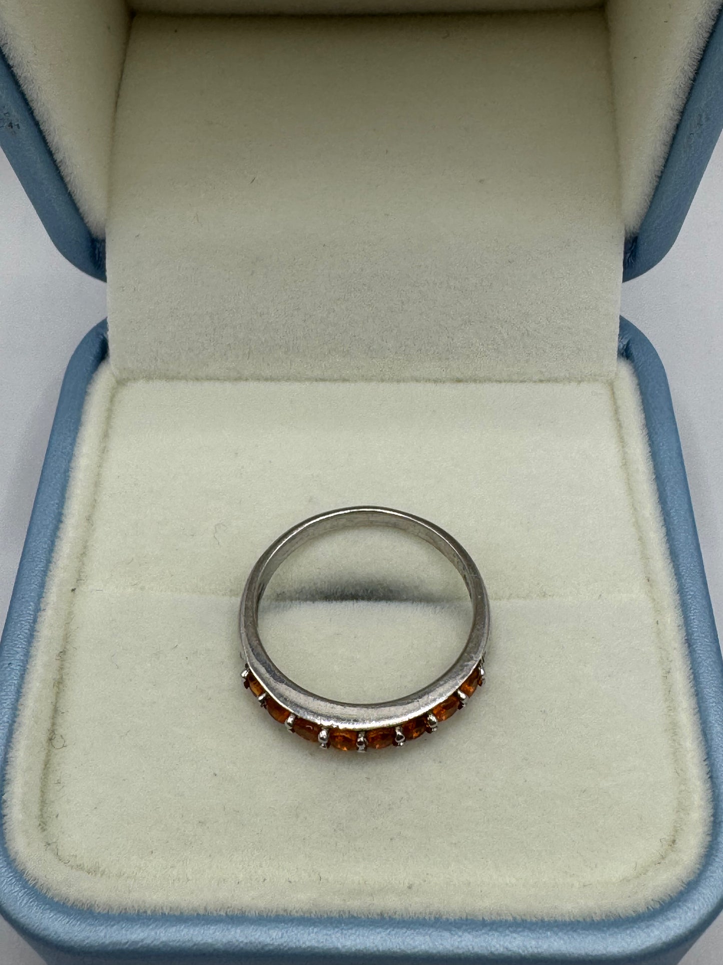Stirling Silver Citrine Ring