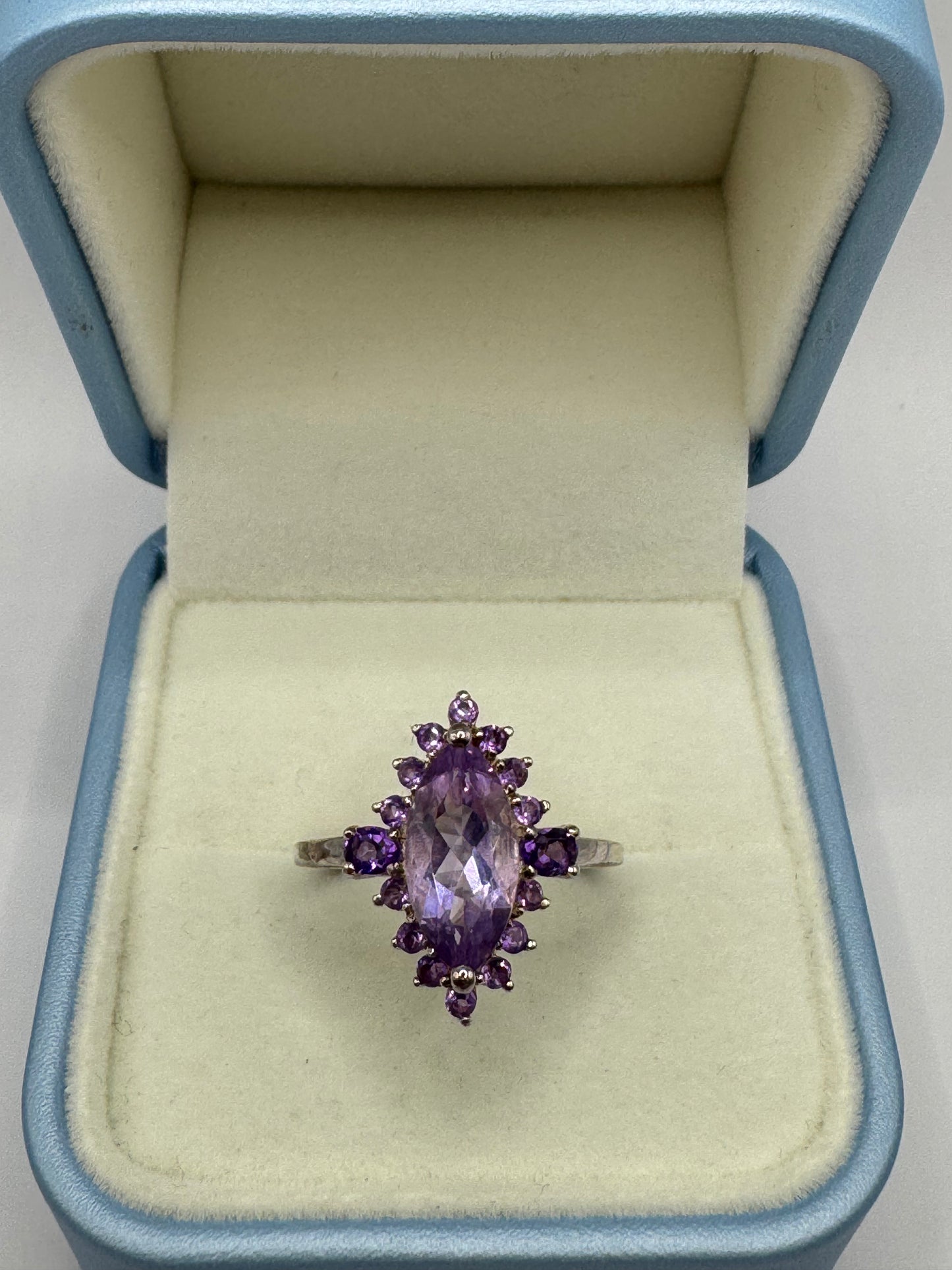 Stirling Silver Amethyst Ring