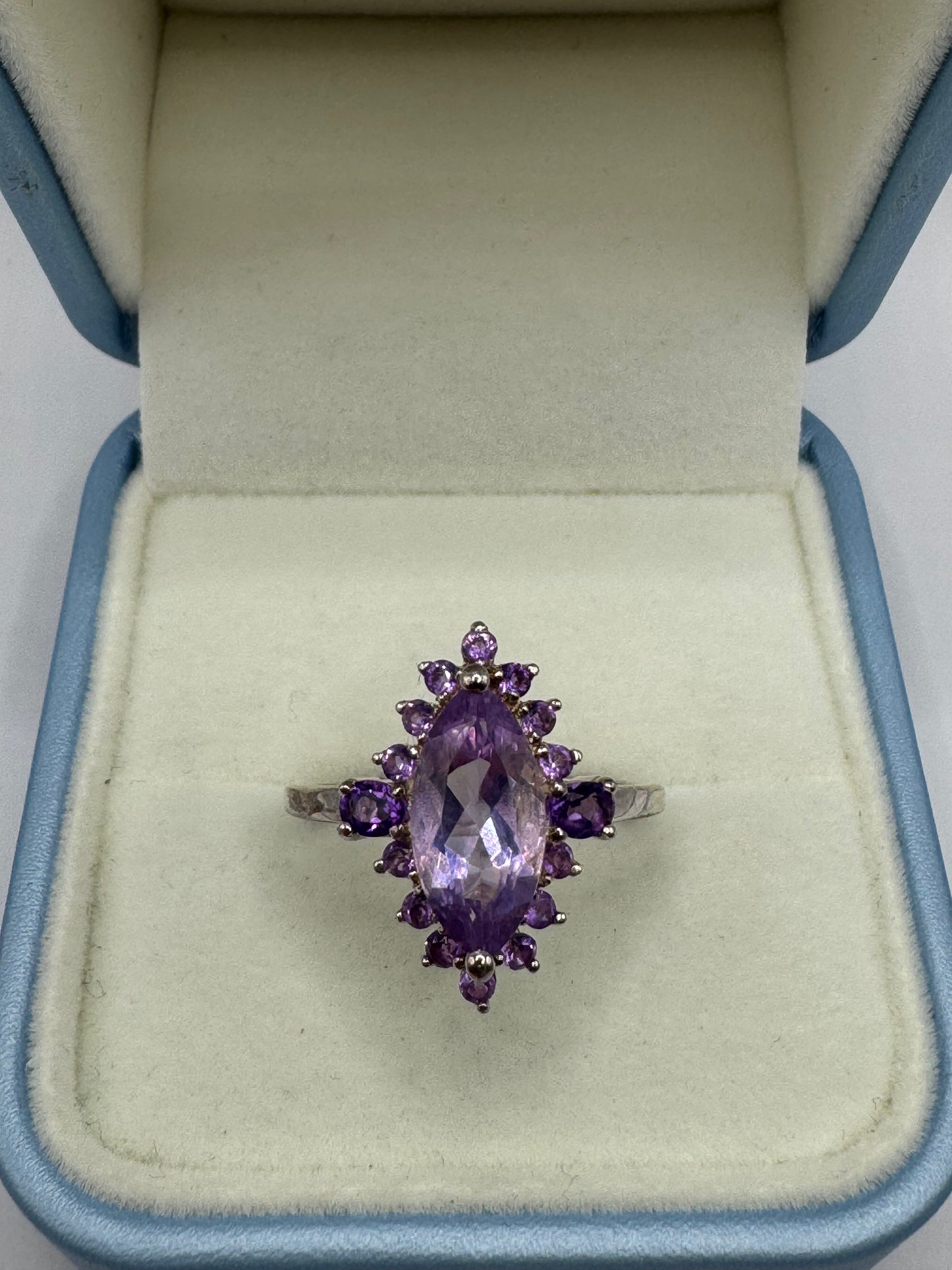 Stirling Silver Amethyst Ring