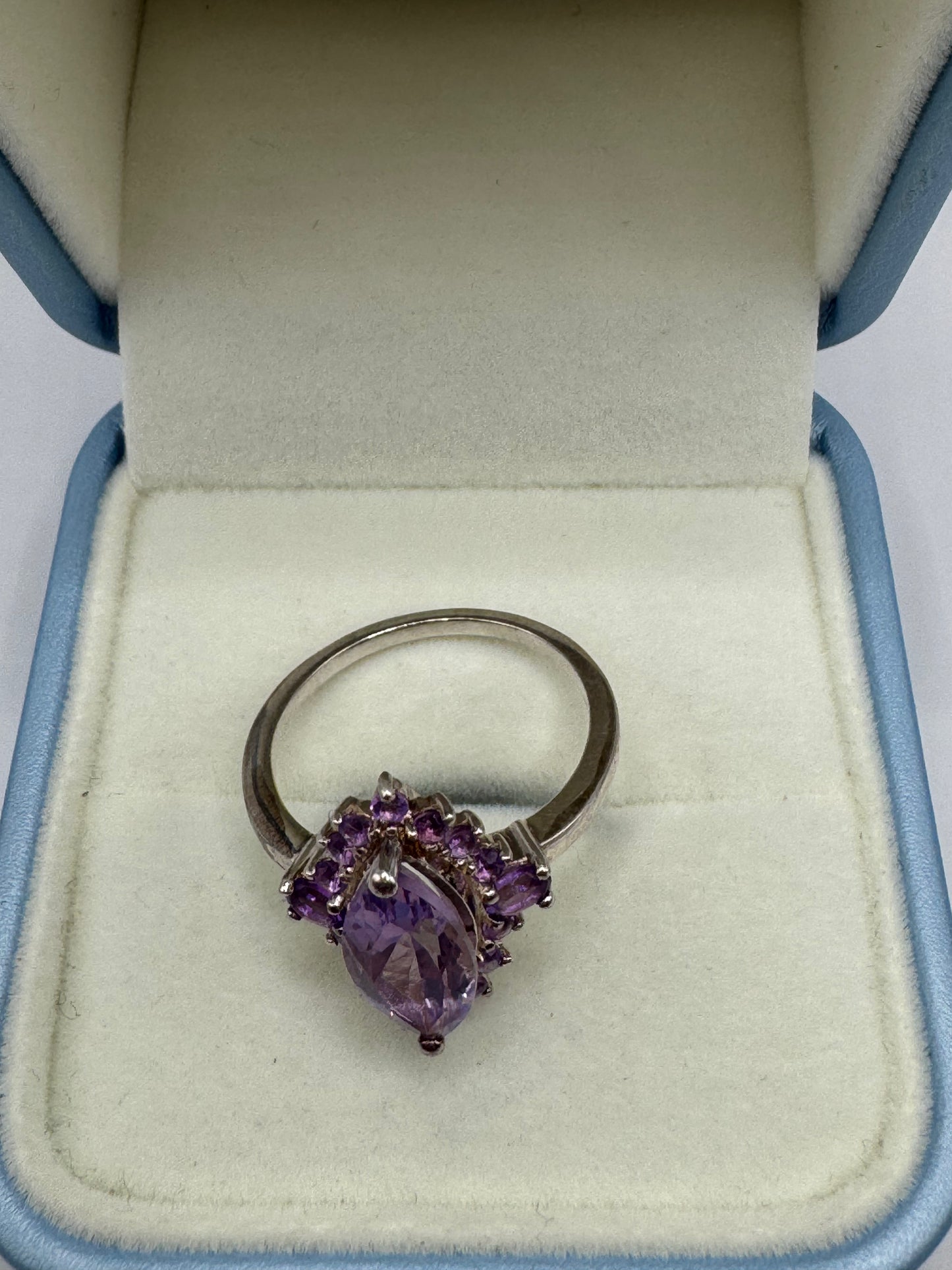Stirling Silver Amethyst Ring