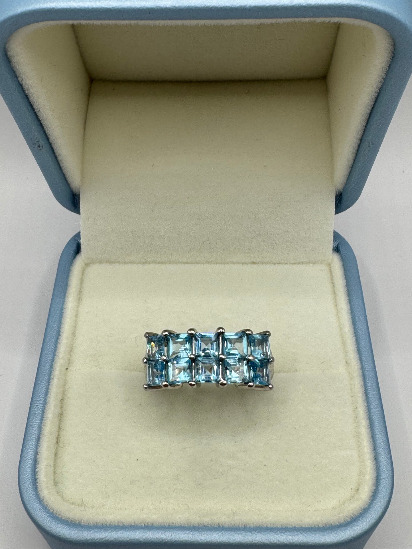 Stirling Silver Topaz Ring