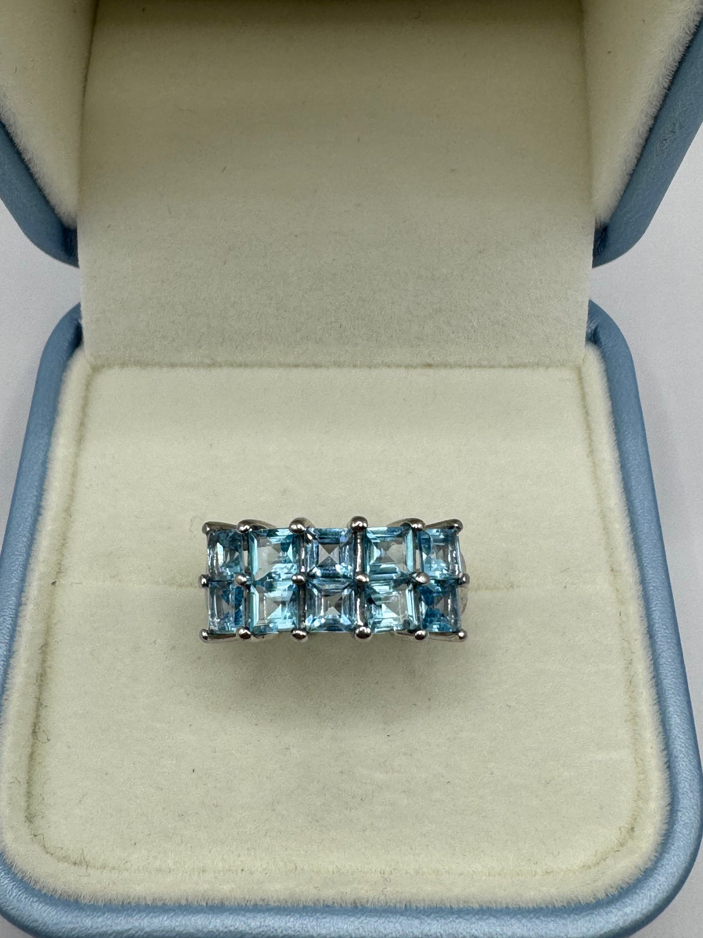 Stirling Silver Topaz Ring