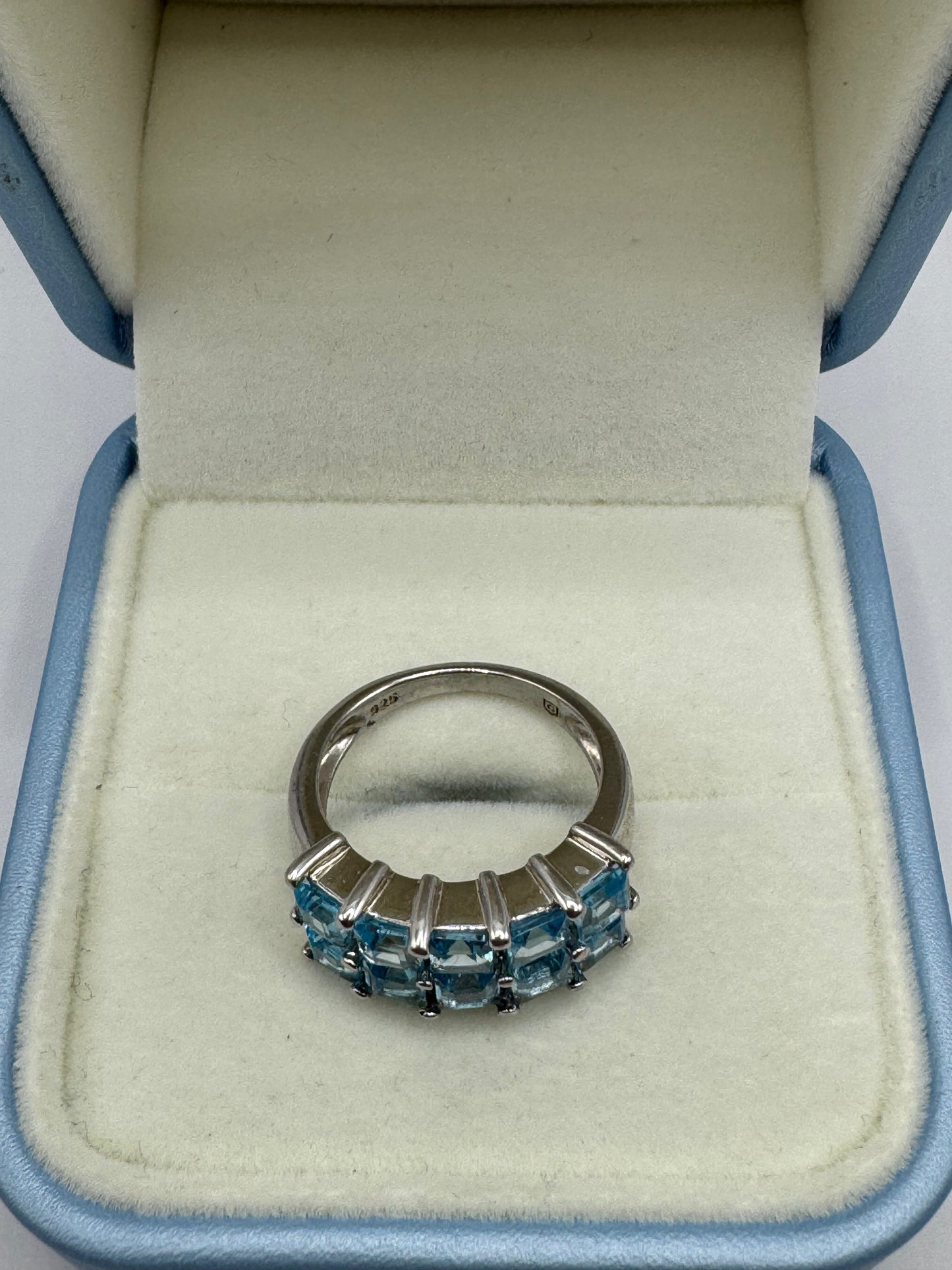 Stirling Silver Topaz Ring