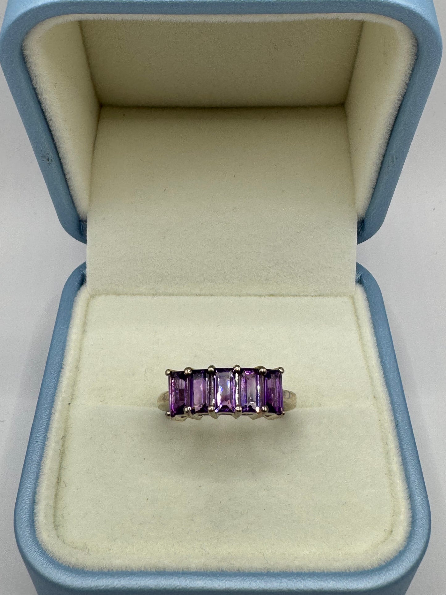 Stirling Silver Amethyst Ring
