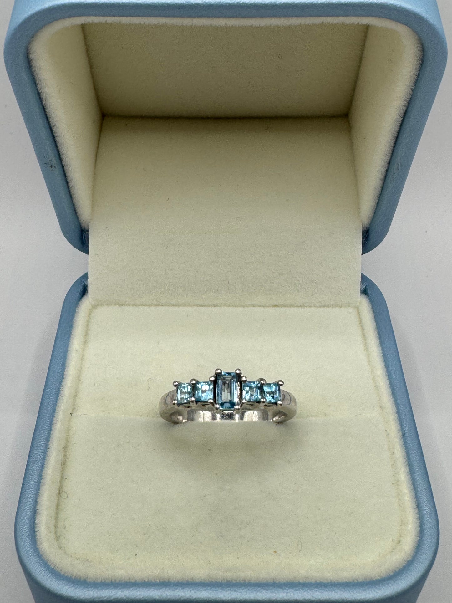 Stirling Silver Topaz Ring