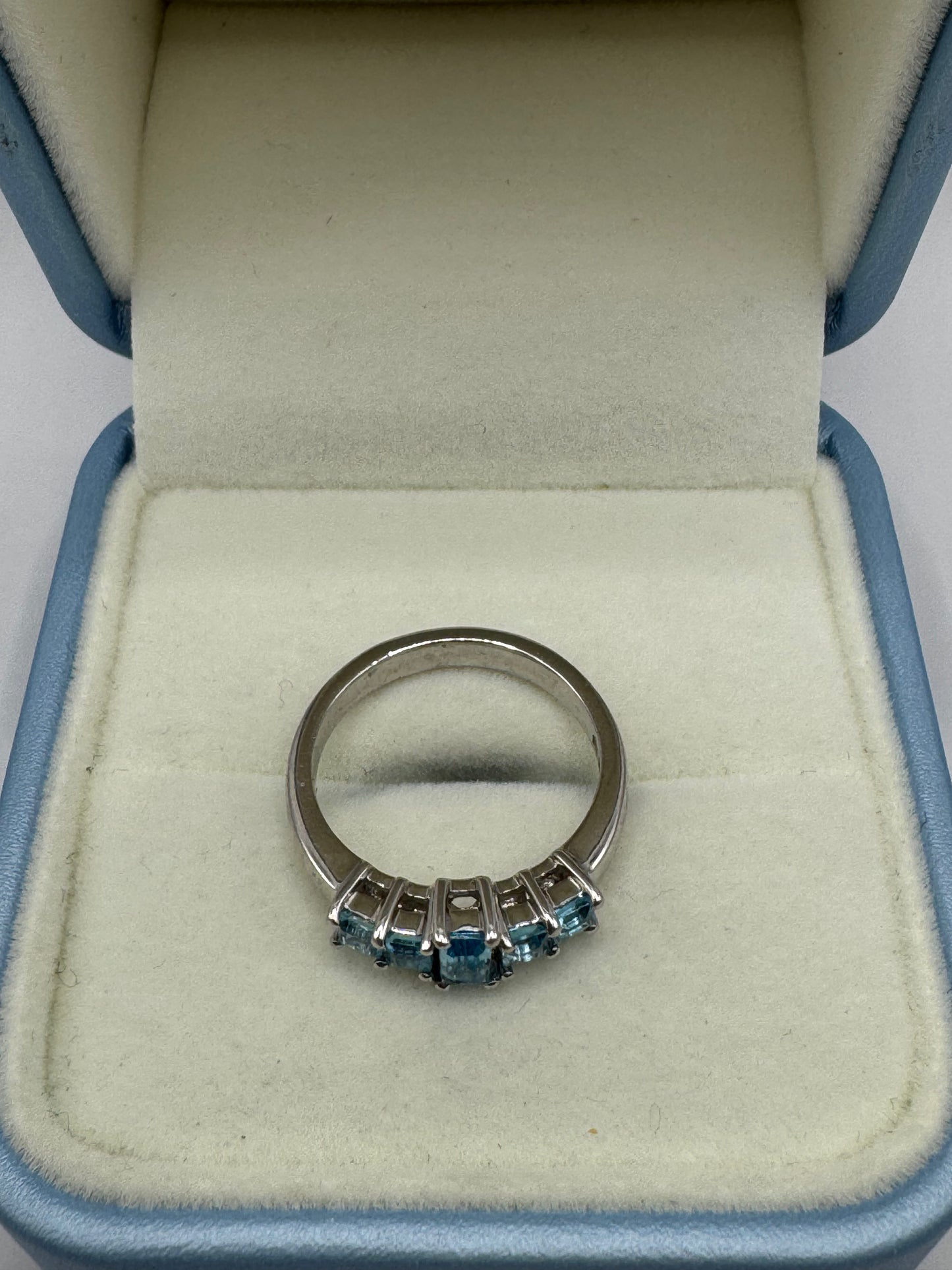 Stirling Silver Topaz Ring