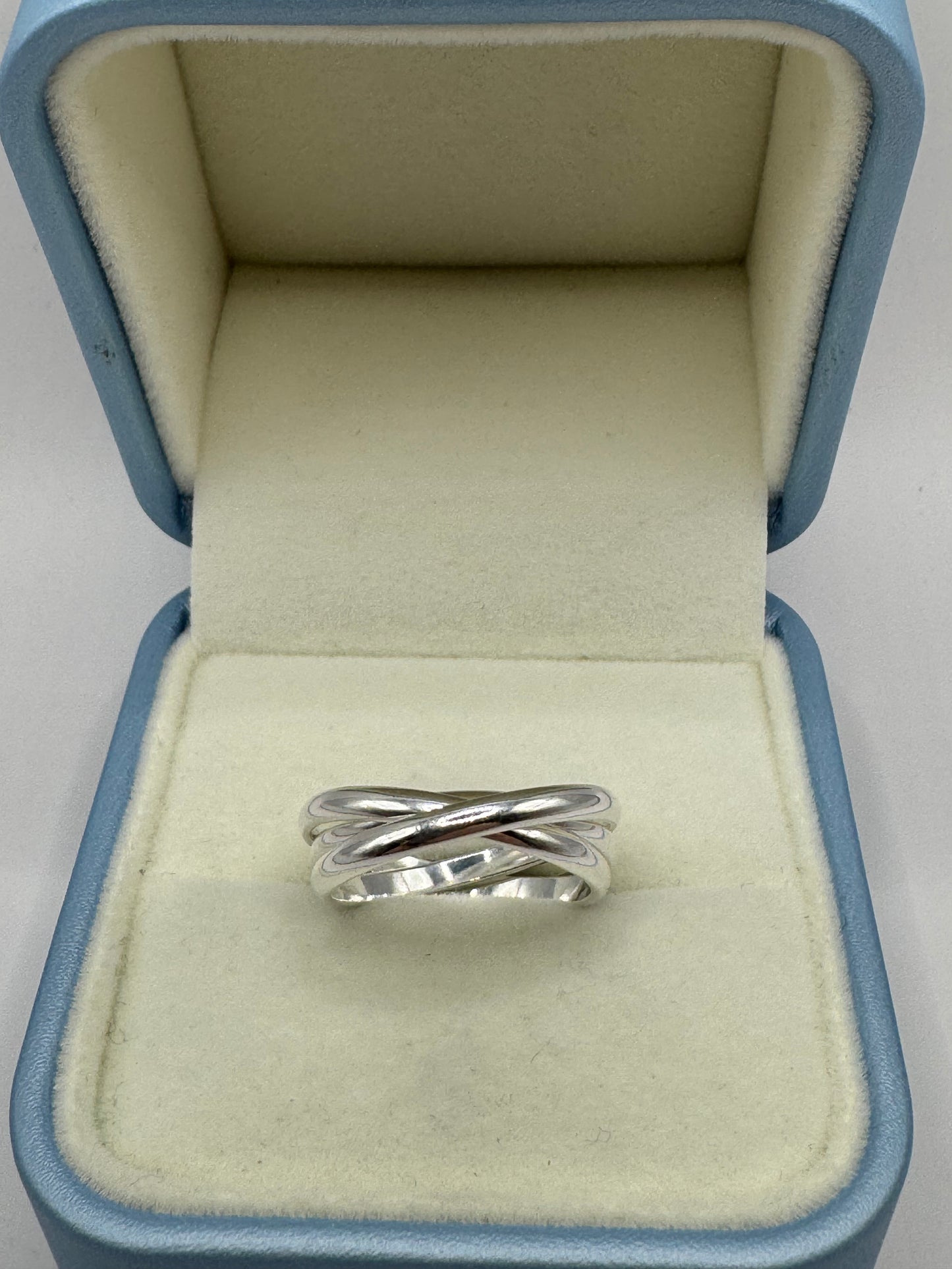 Stirling Silver Russian Band Ring