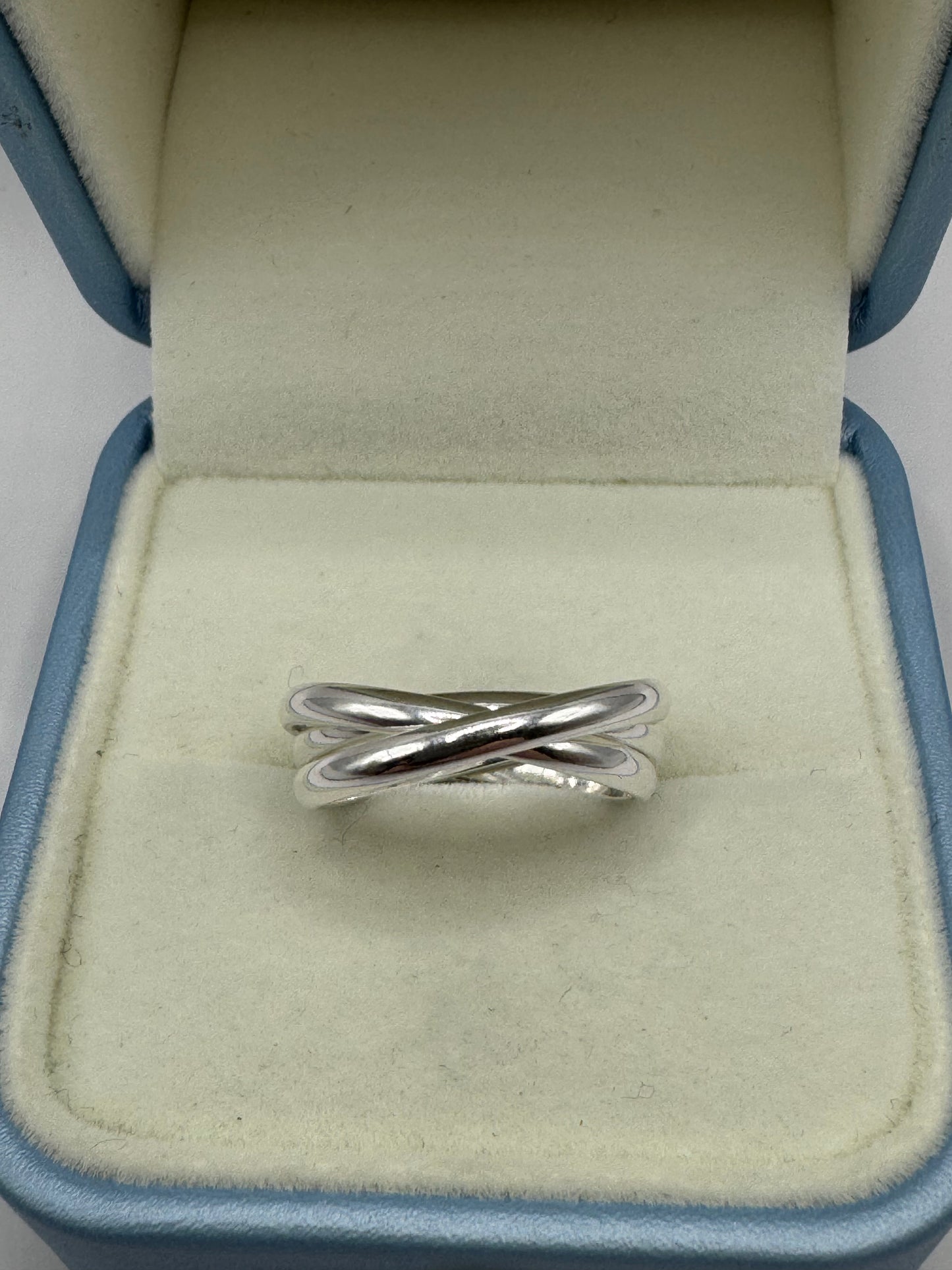 Stirling Silver Russian Band Ring