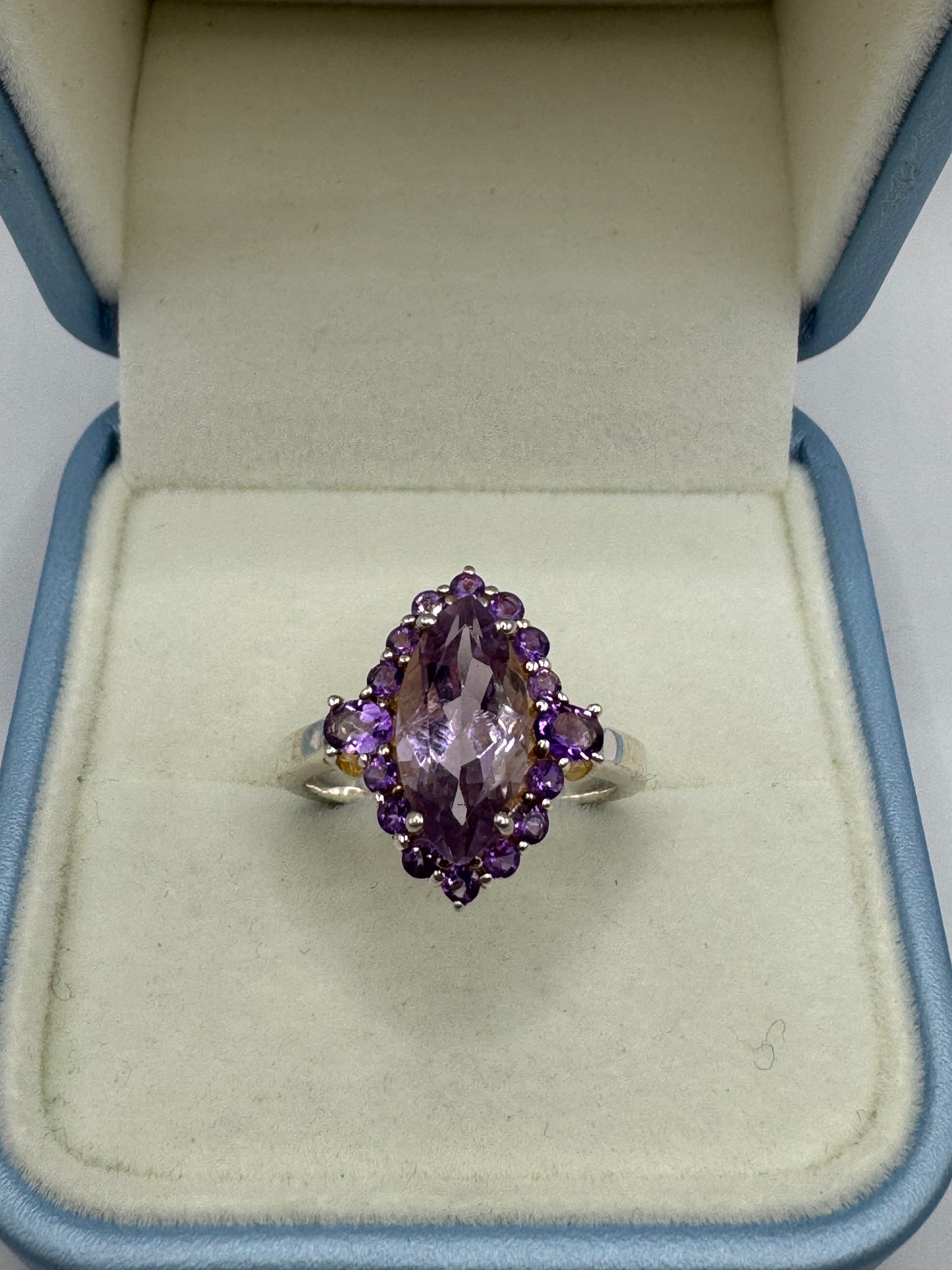 Stirling Silver Amethyst Ring