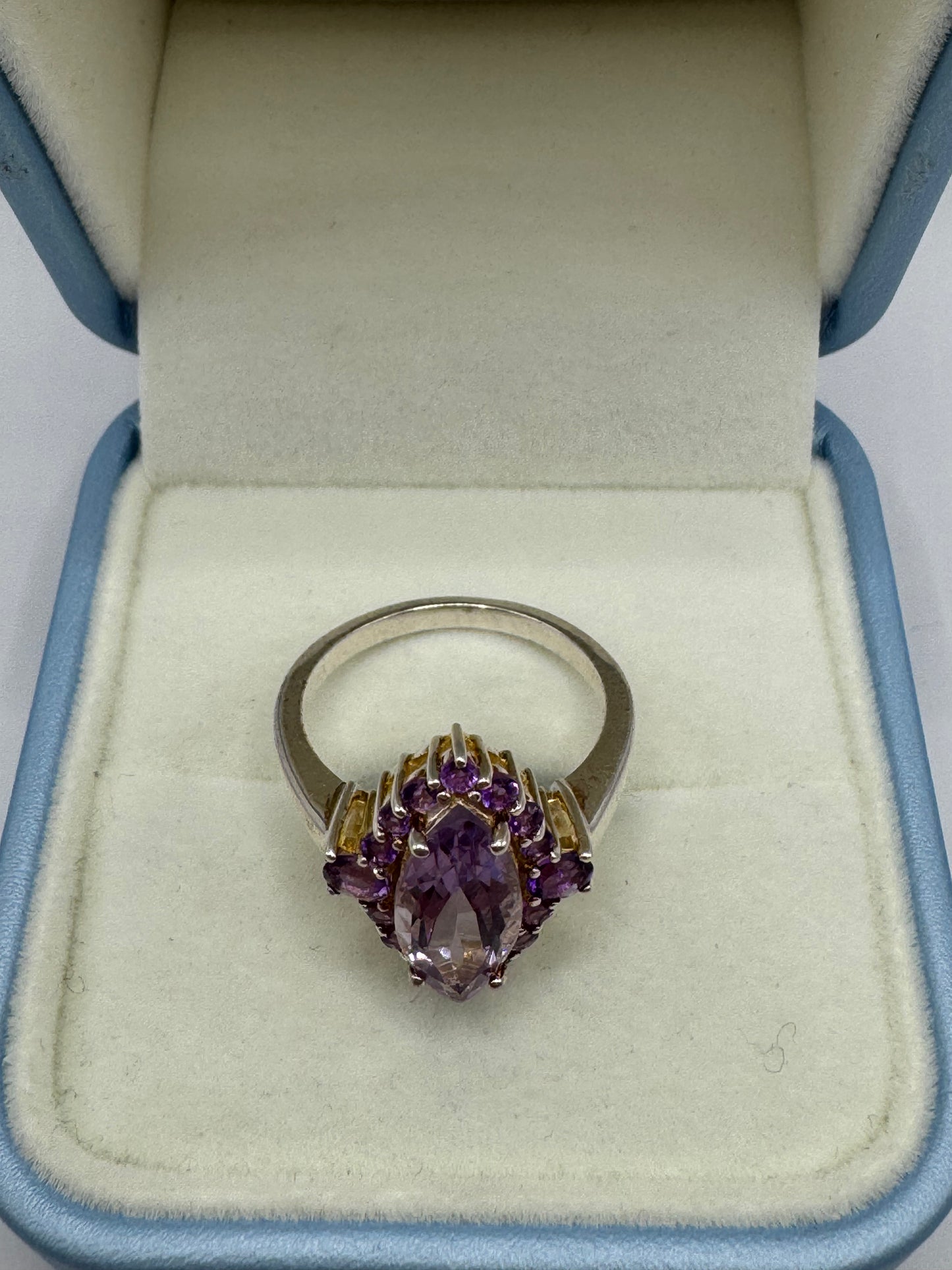 Stirling Silver Amethyst Ring