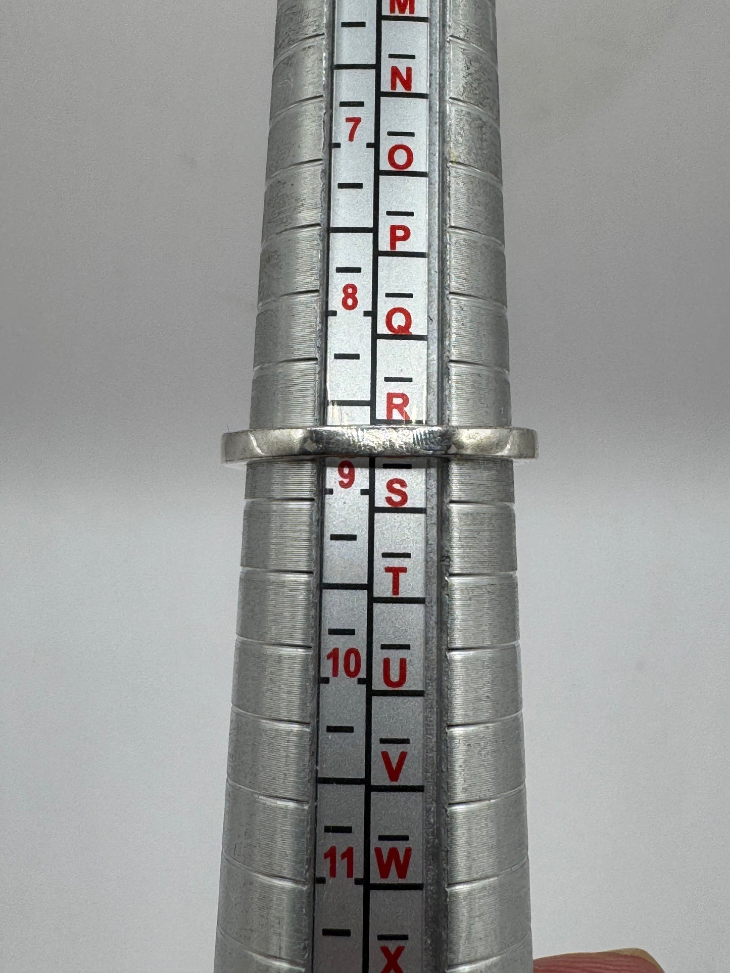 Stirling Silver Garnet & Cubic Zirconia Ring