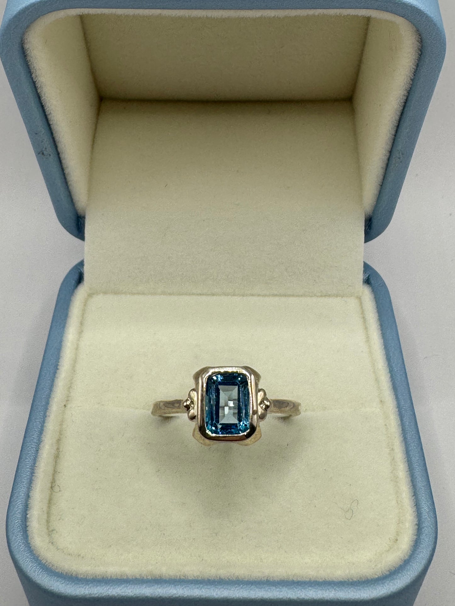 Stirling Silver Topaz Ring