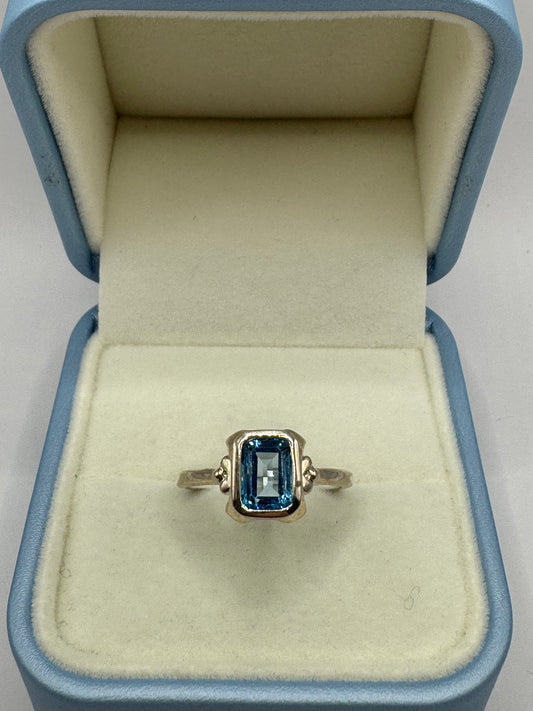 Stirling Silver Topaz Ring