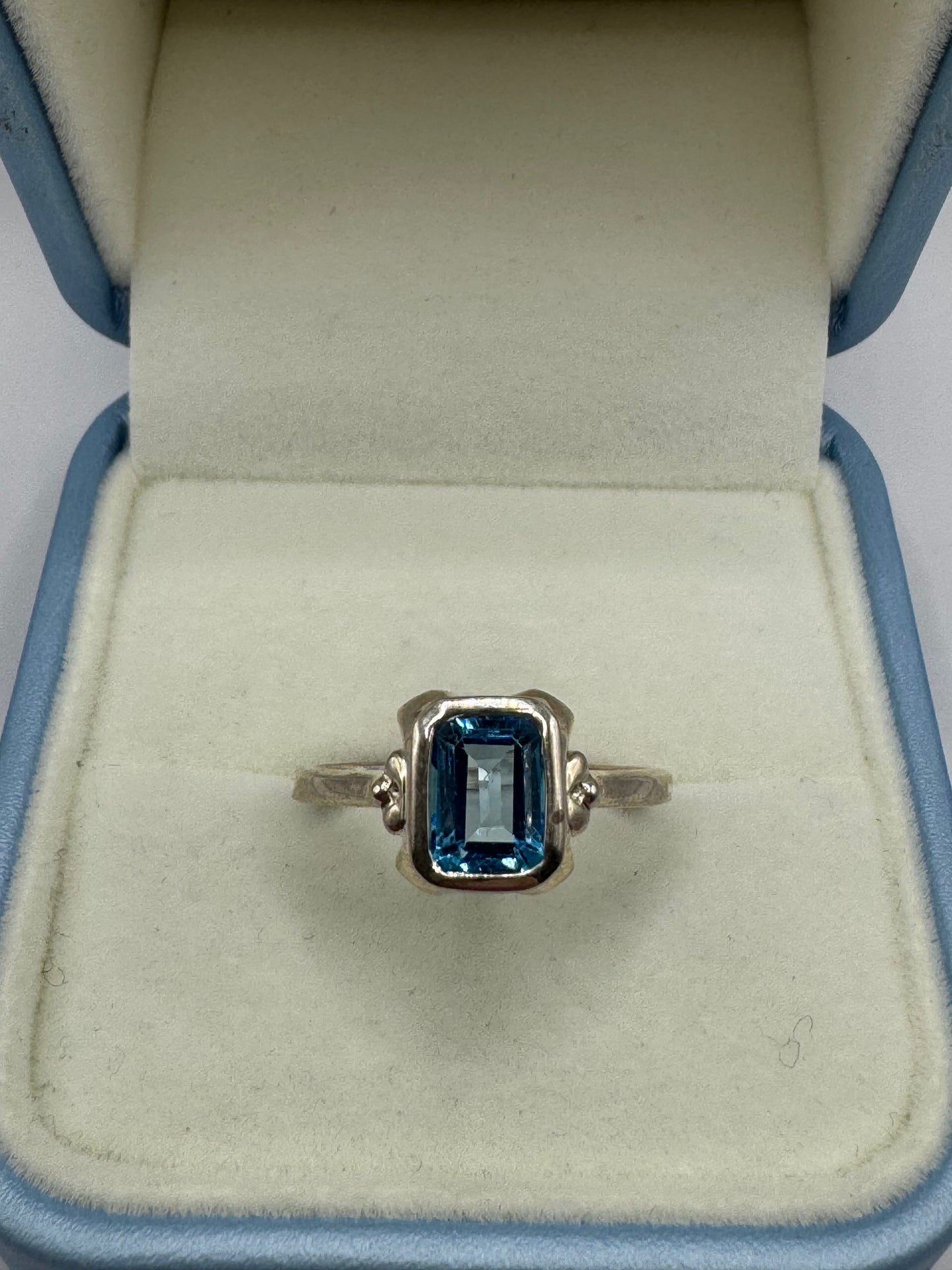 Stirling Silver Topaz Ring