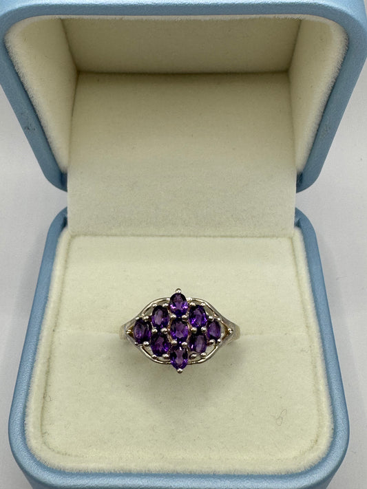 Stirling Silver Amethyst Ring