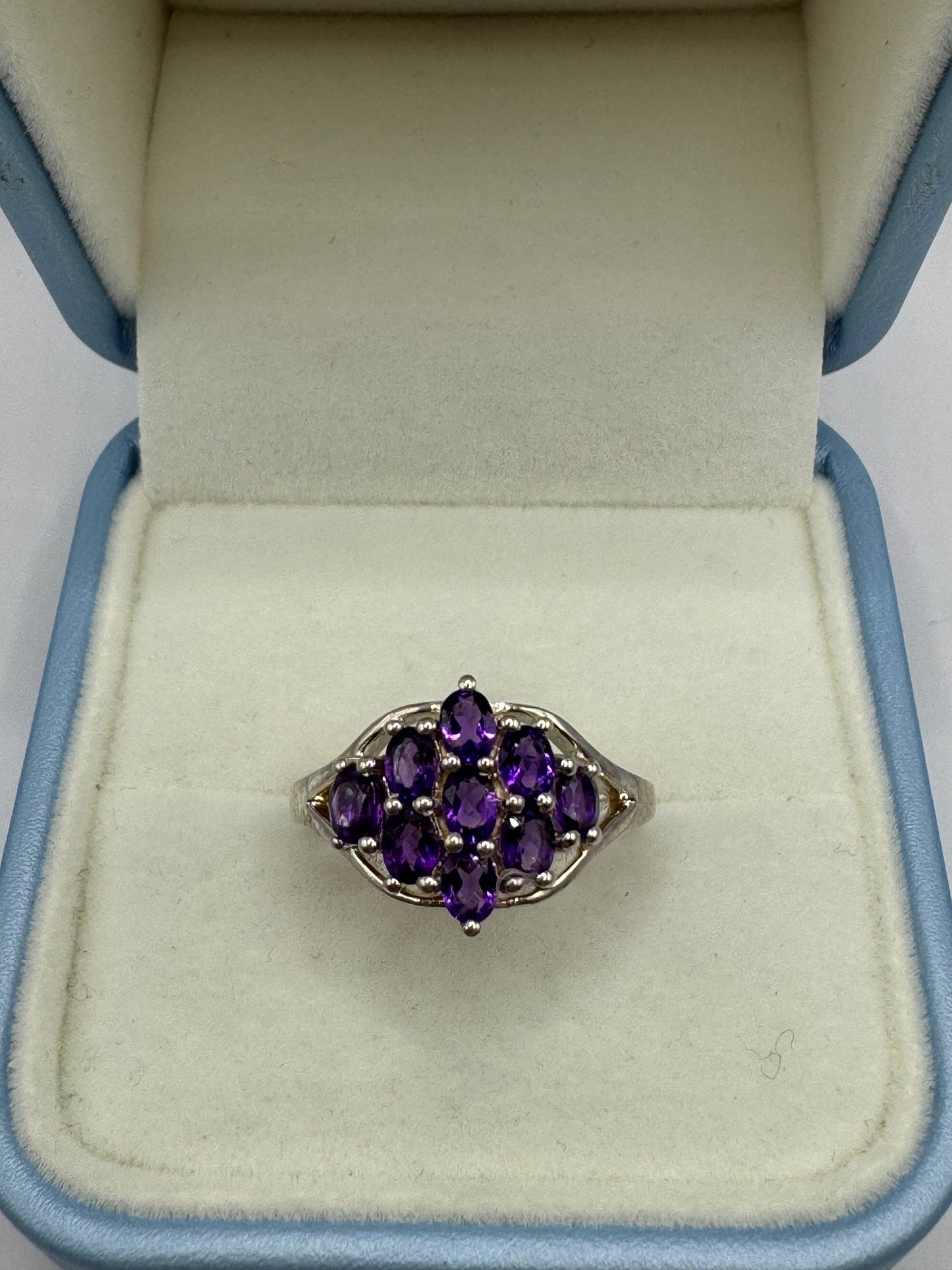 Stirling Silver Amethyst Ring