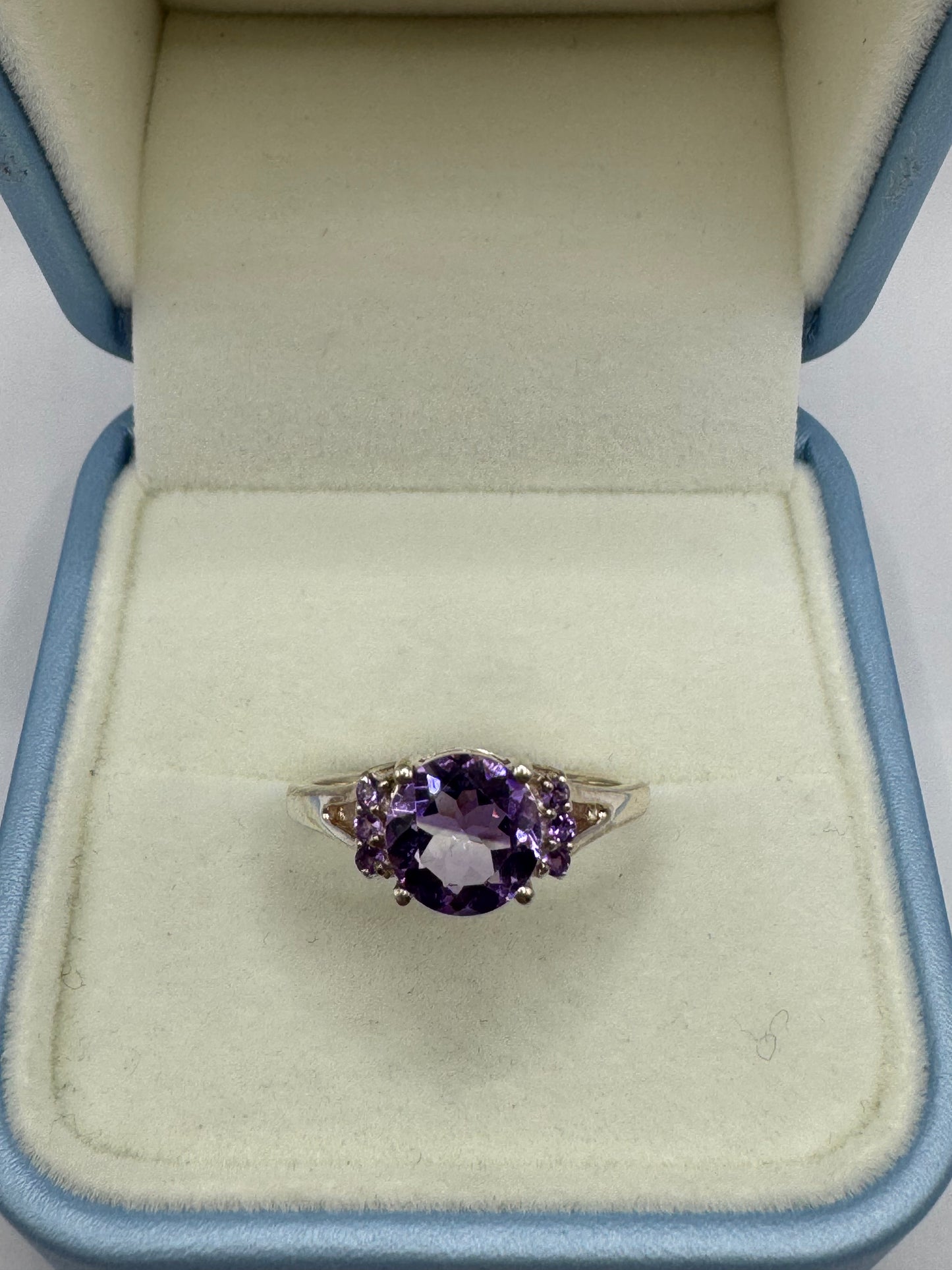 Stirling Silver Amethyst Ring