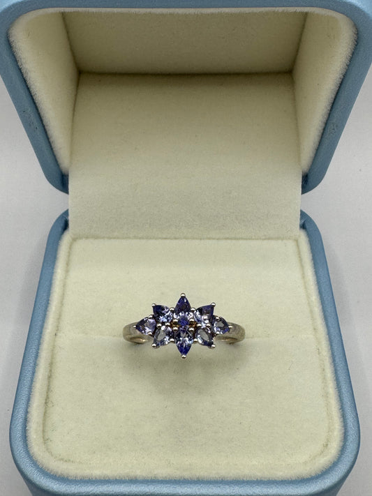 Stirling Silver Tanzanite Ring