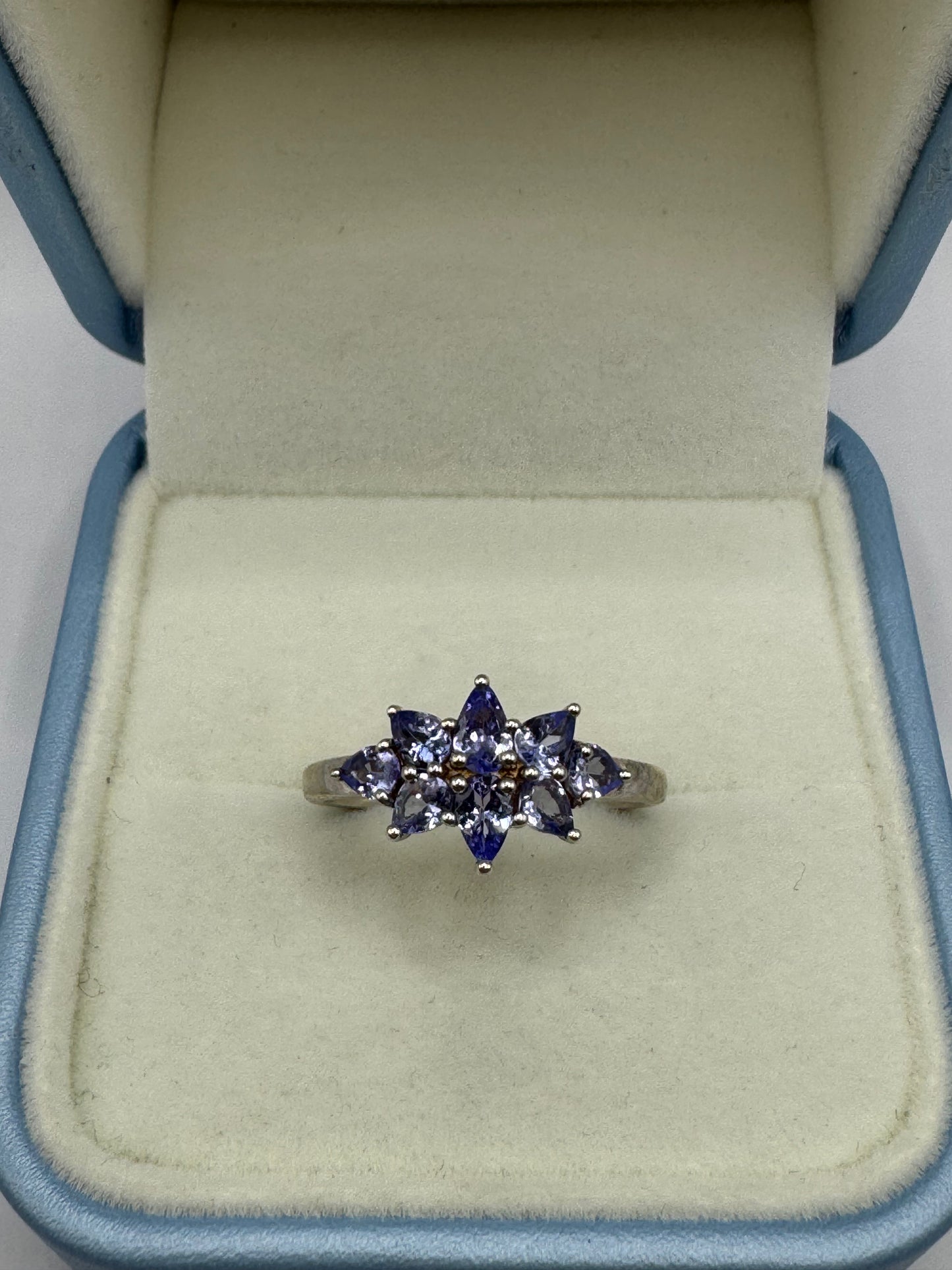 Stirling Silver Tanzanite Ring