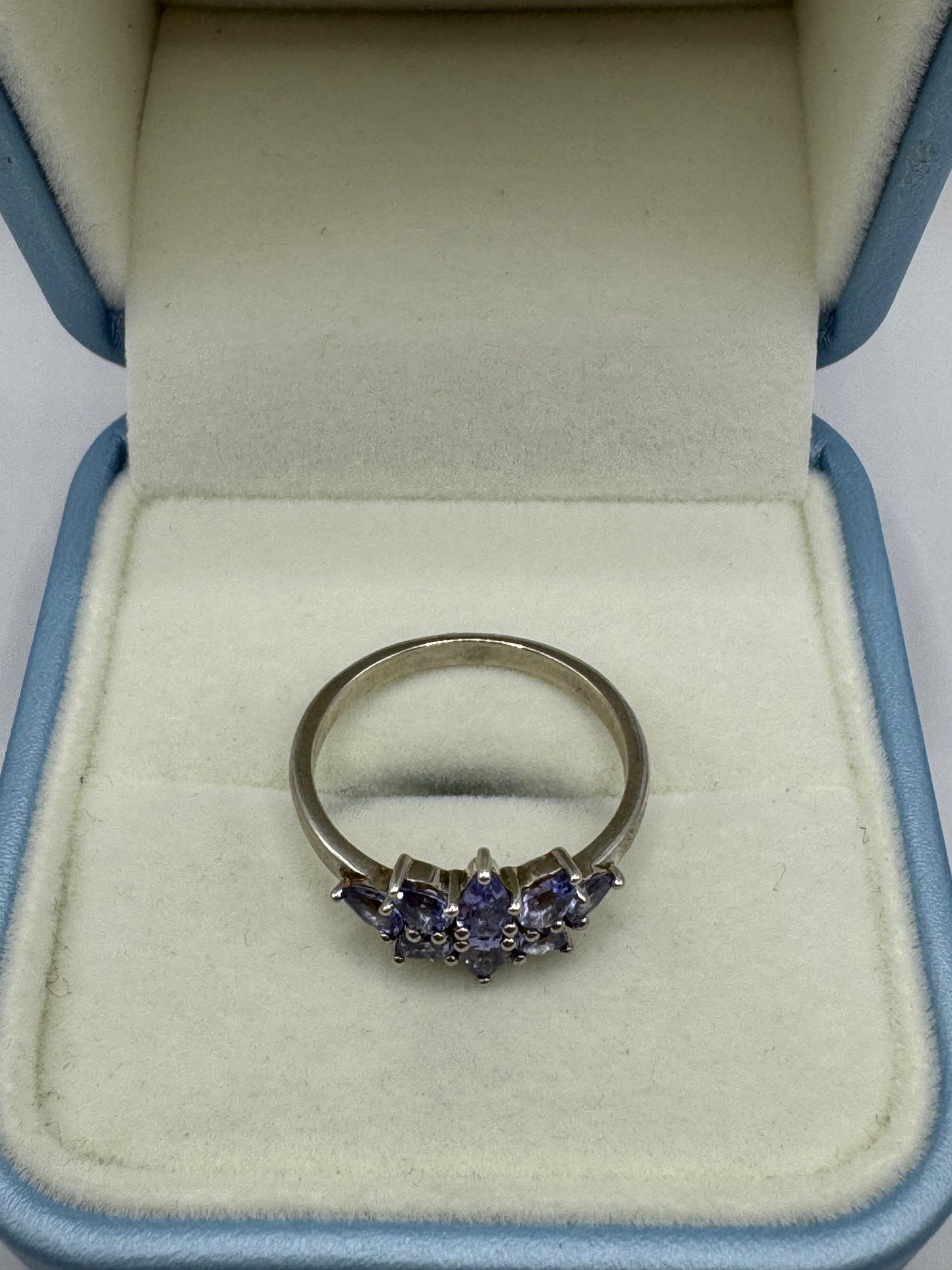 Stirling Silver Tanzanite Ring