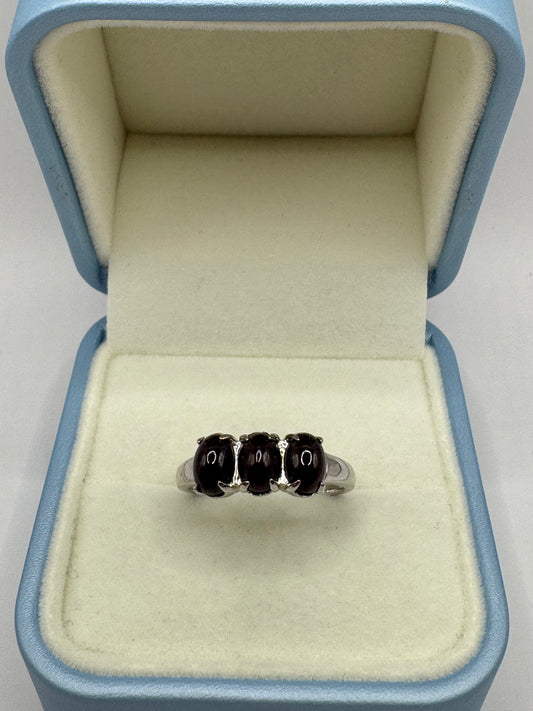 Stirling Silver Gemstone Ring