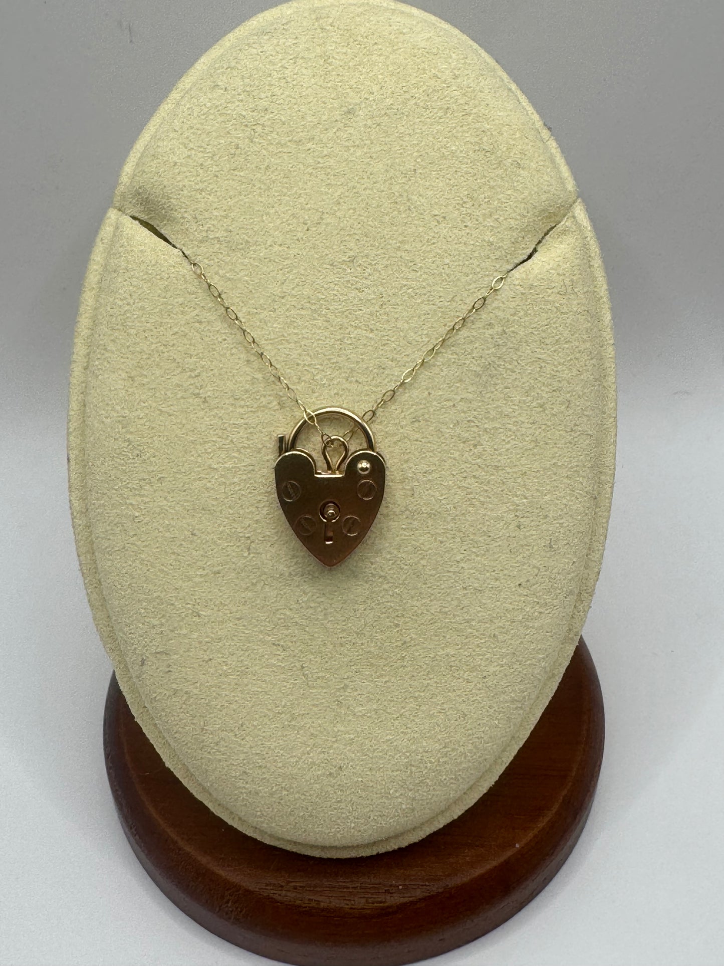 9ct Gold Padlock Charm