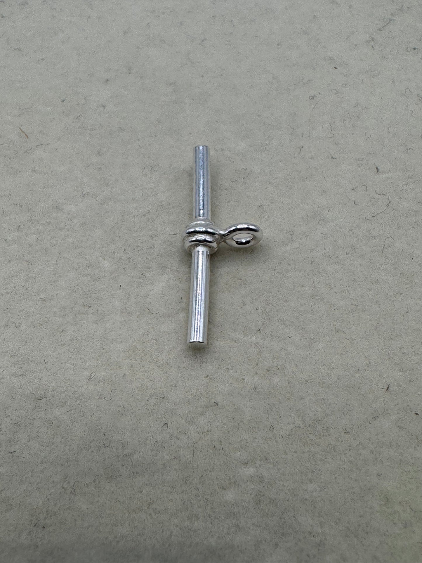 Stirling Silver T- Bar Pendant