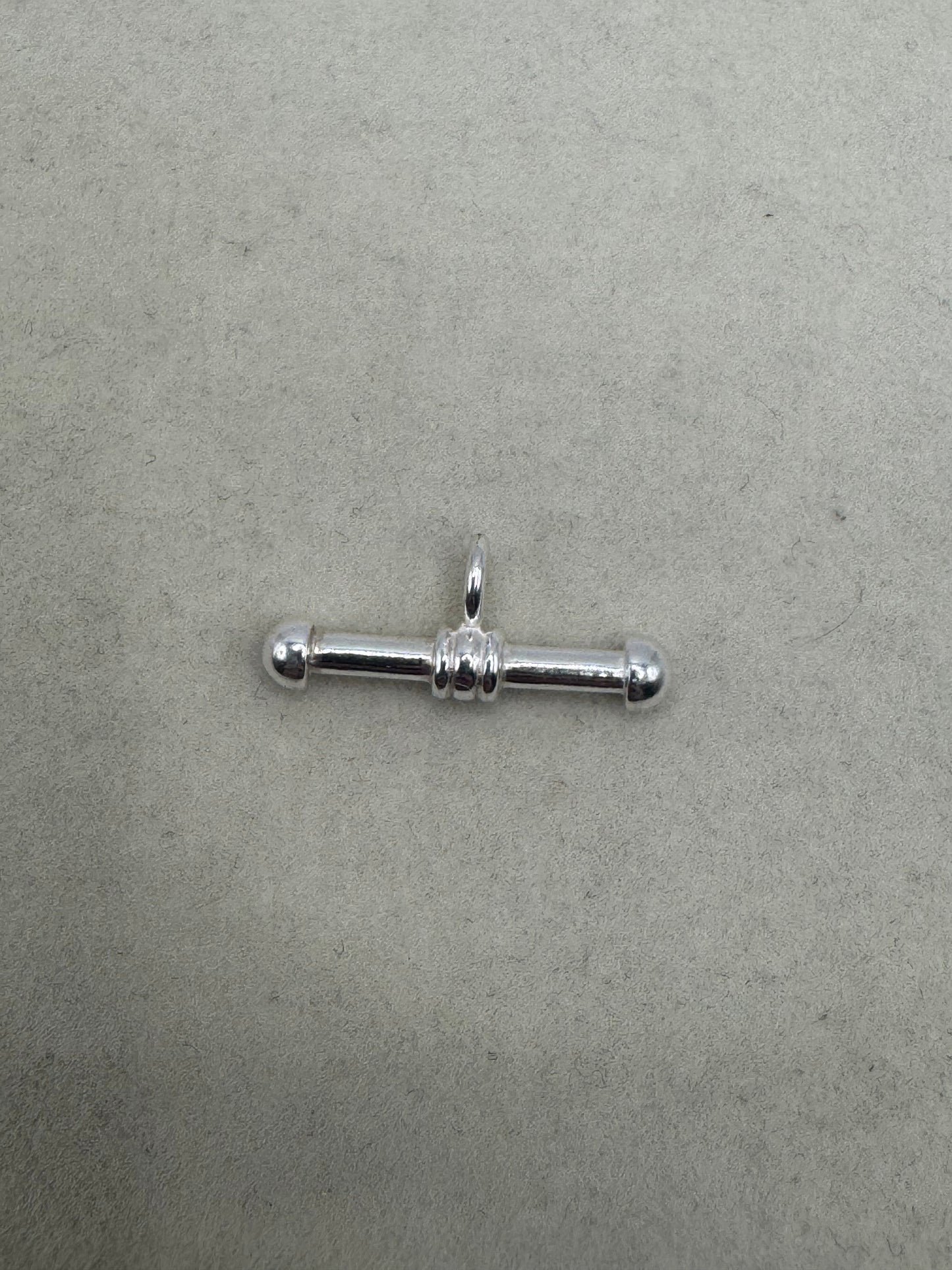 Stirling Silver T- Bar Pendant