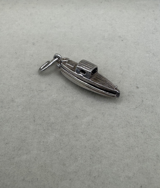 Stirling Silver Boat Charm