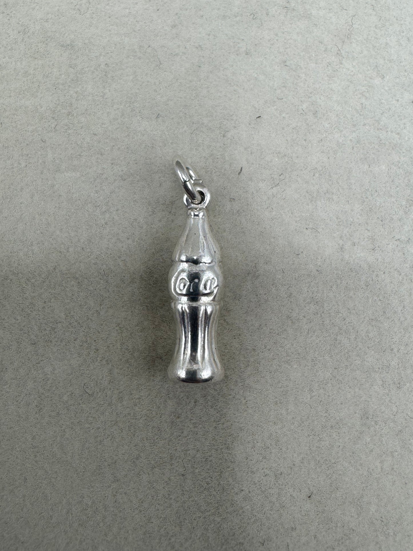 Stirling Silver Coke Bottle Charm